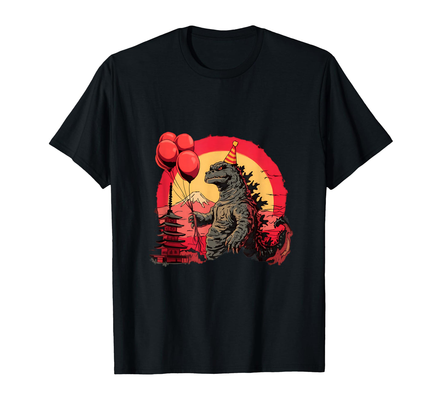 Kaiju Birthday Party Japan Monster Movie Bday Japanese T-Shirt