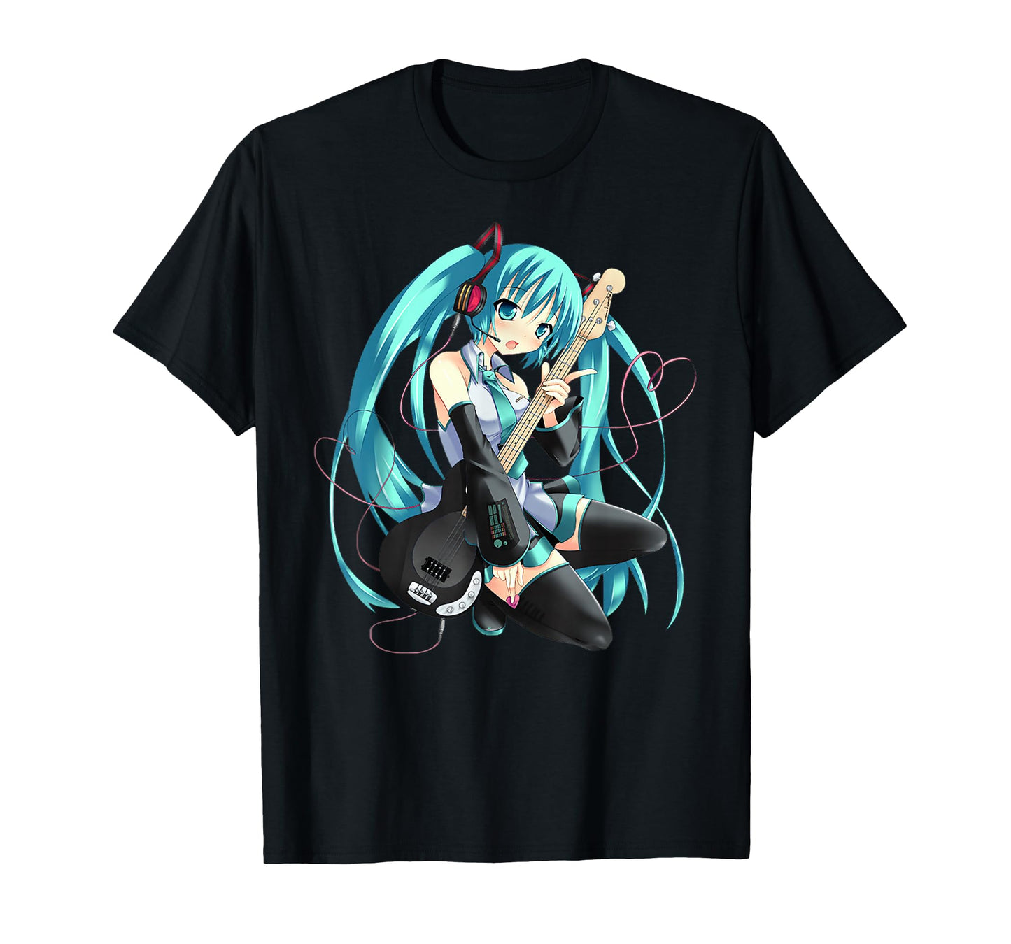 Perfect Anime Girl, I love Music, Anime and Manga Cosplays T-Shirt