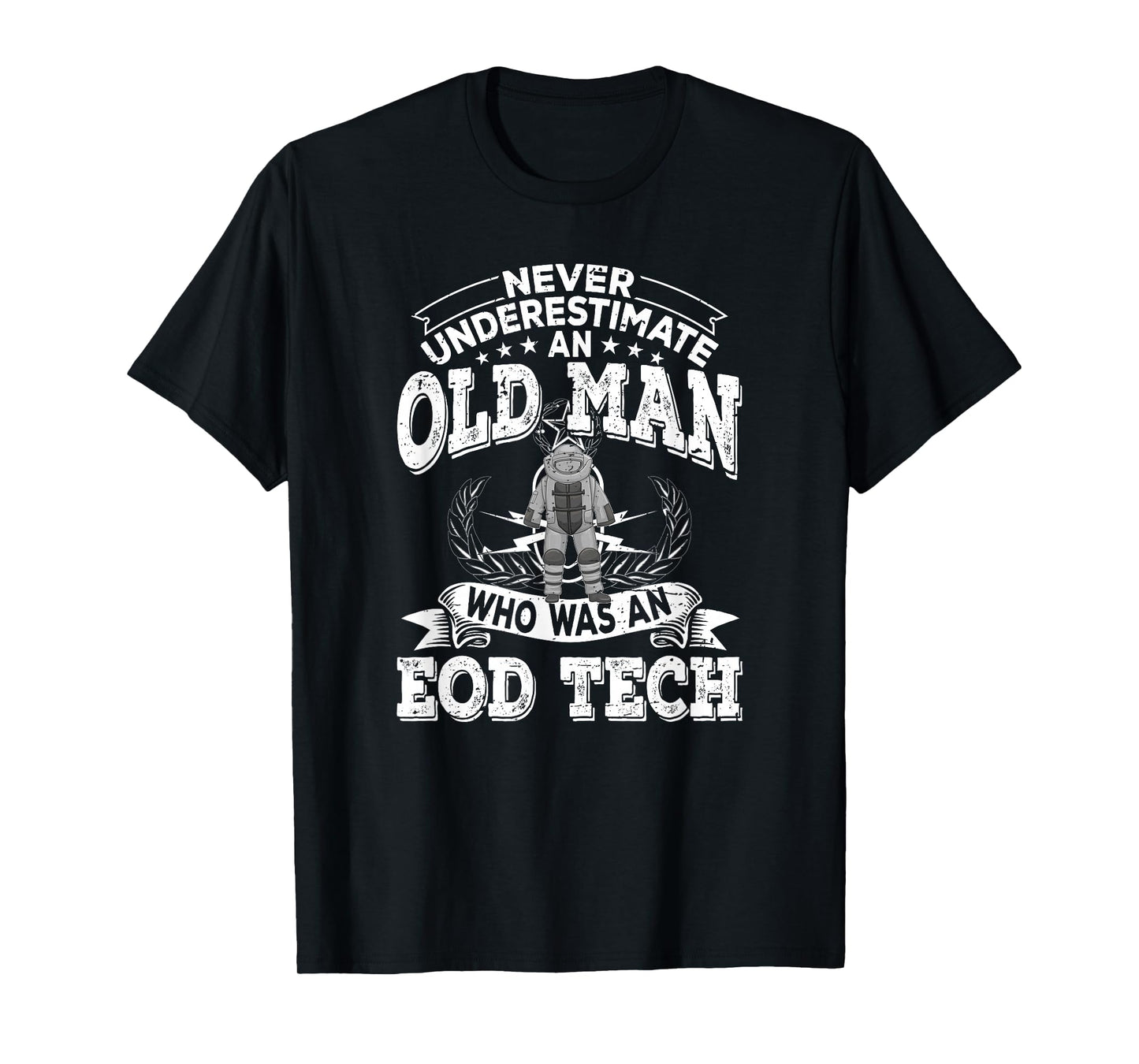 Funny Bomb Disposal Expert Retired EOD Tech T-Shirt