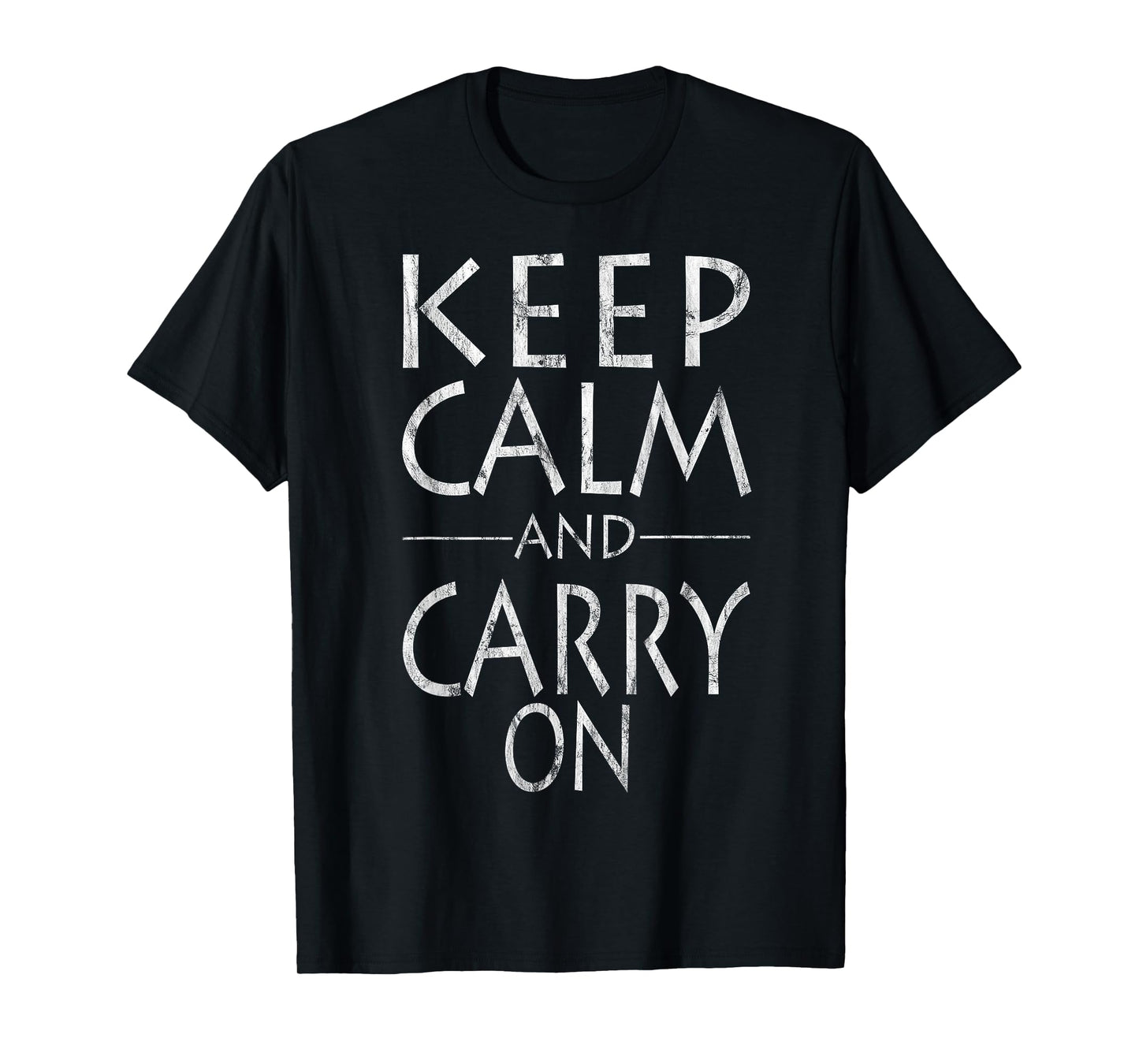 Vintage Keep Calm and Carry On T-Shirt T-Shirt