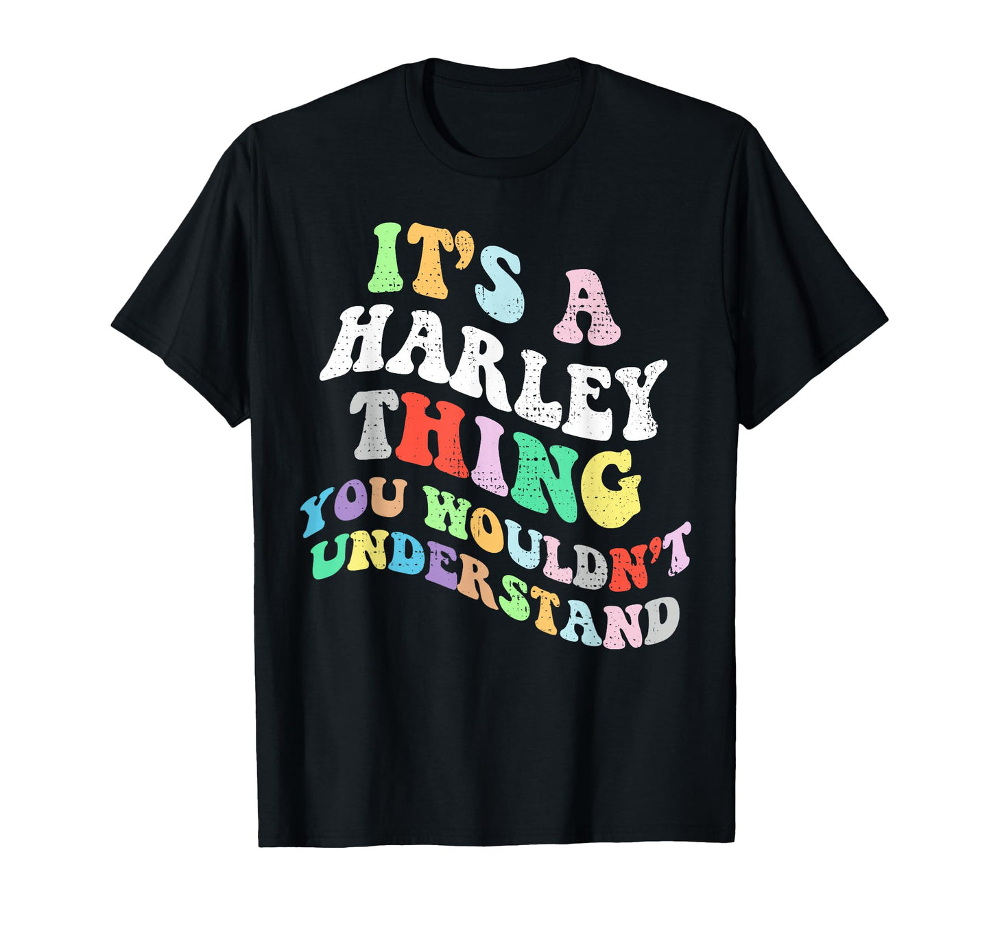 Retro Groovy Its a Harley Thing You Wouldnt Understand T-Shirt