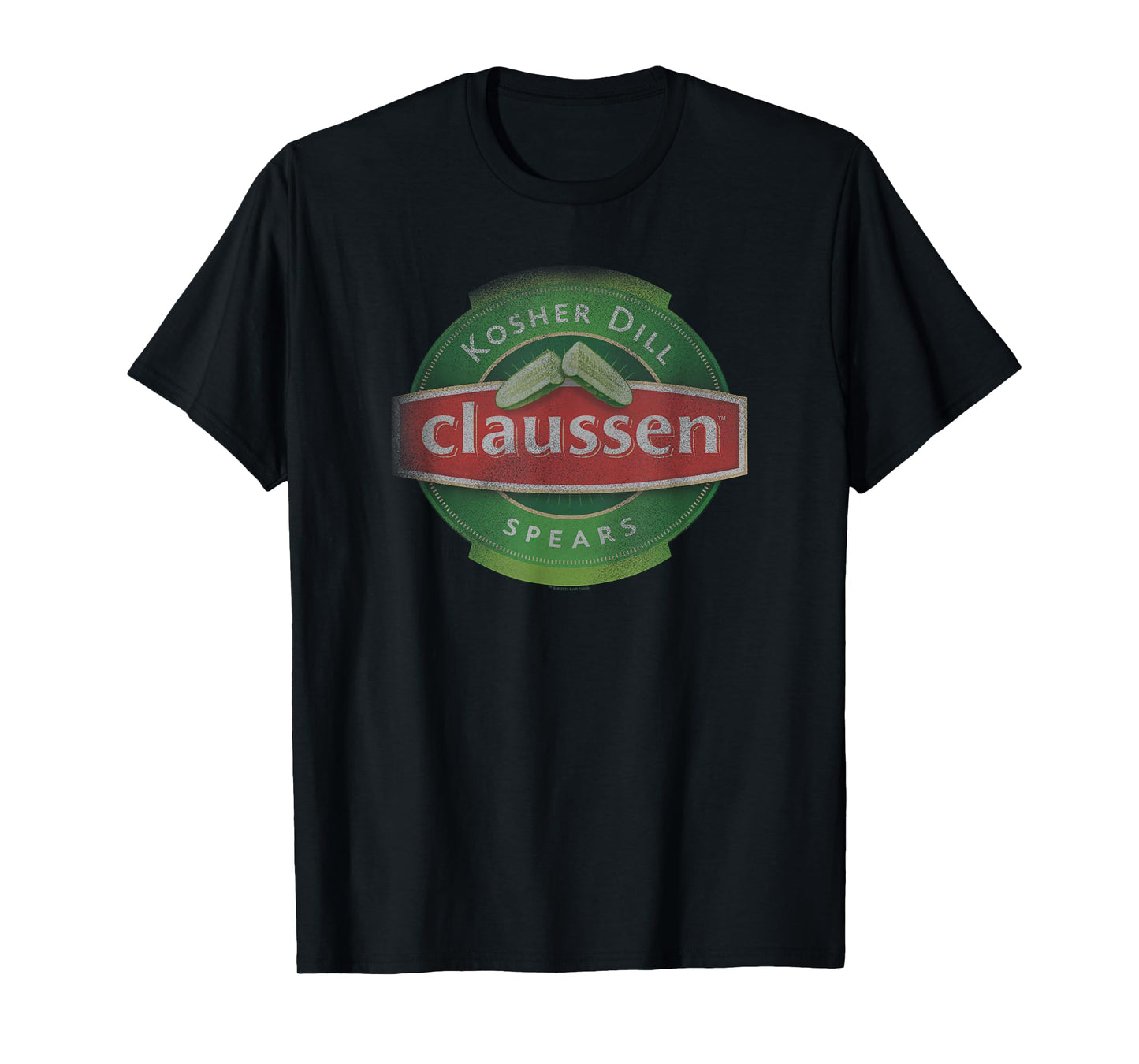 Claussen Kosher Dill Spears Logo T-Shirt