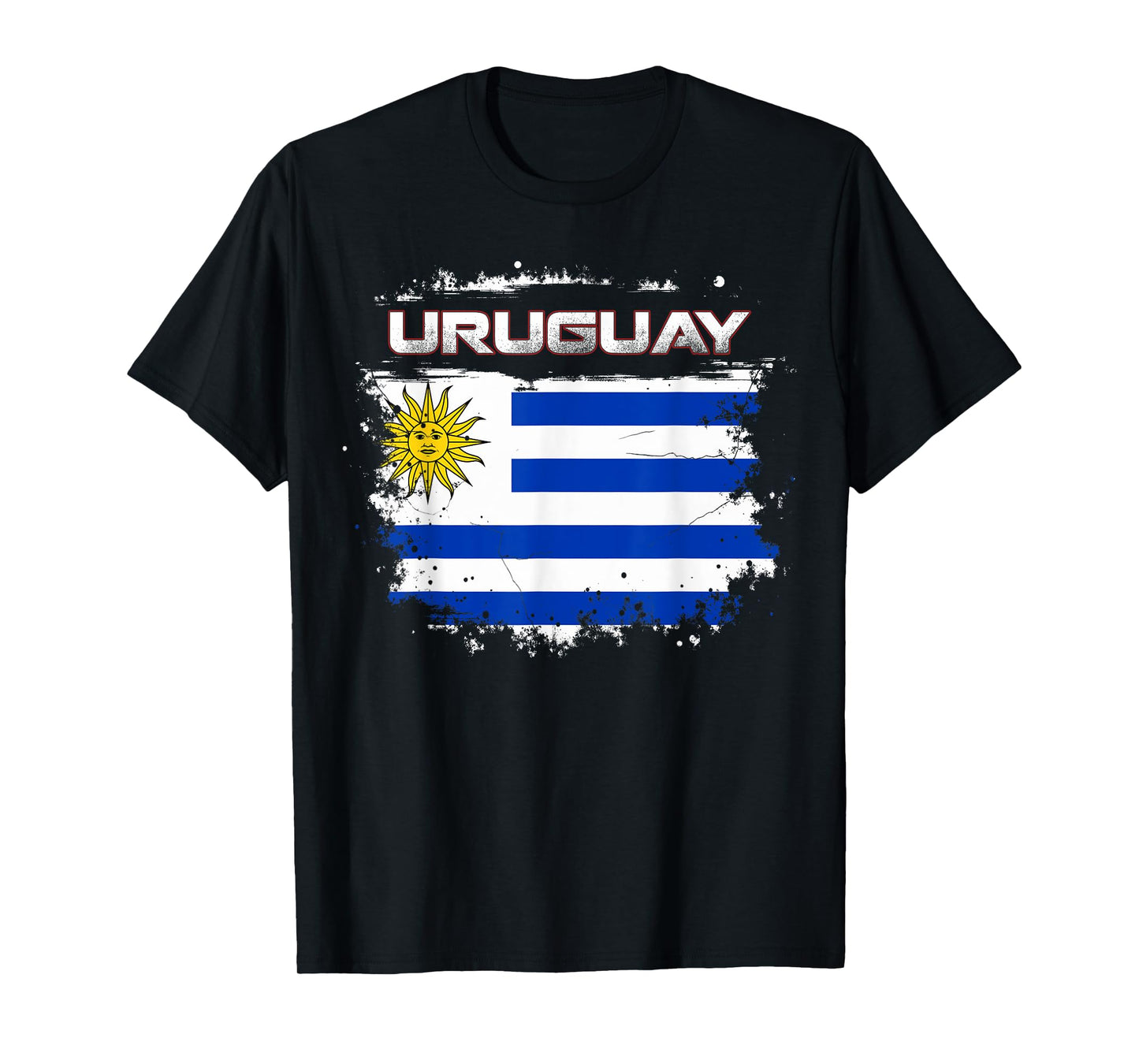 Vintage Patriotic Uruguayan Flag Uruguay T-Shirt