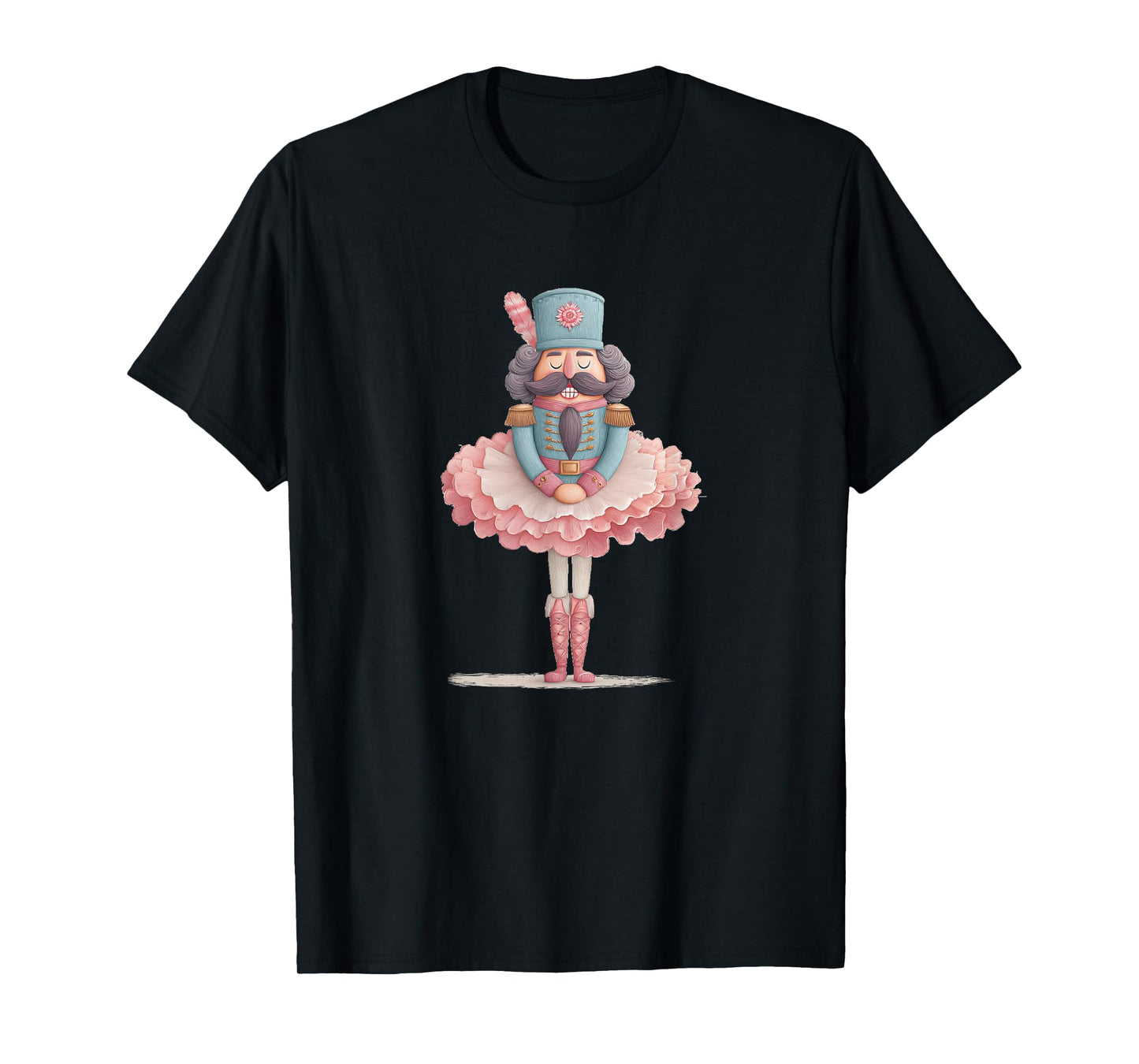 Cute Pink Nutcracker Look for Adults and Kids T-Shirt