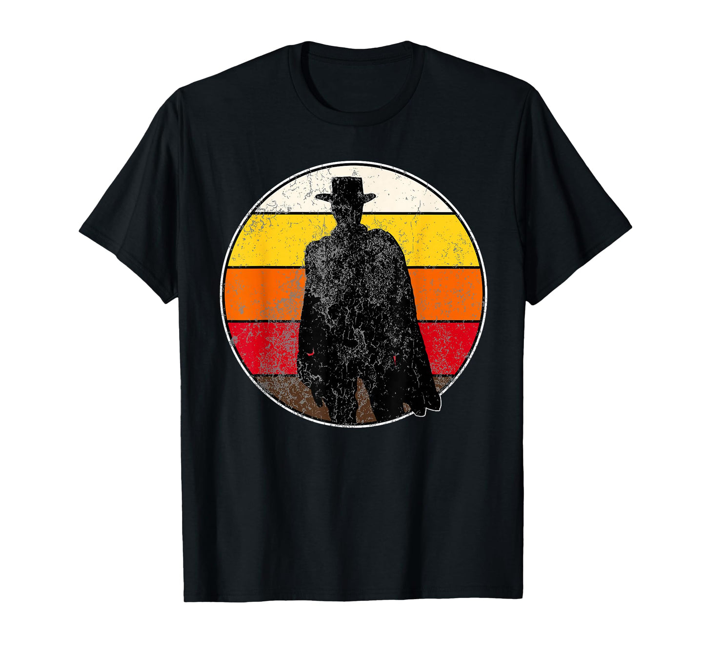 Retro Vintage Cowboy Outlaw Western T-Shirt