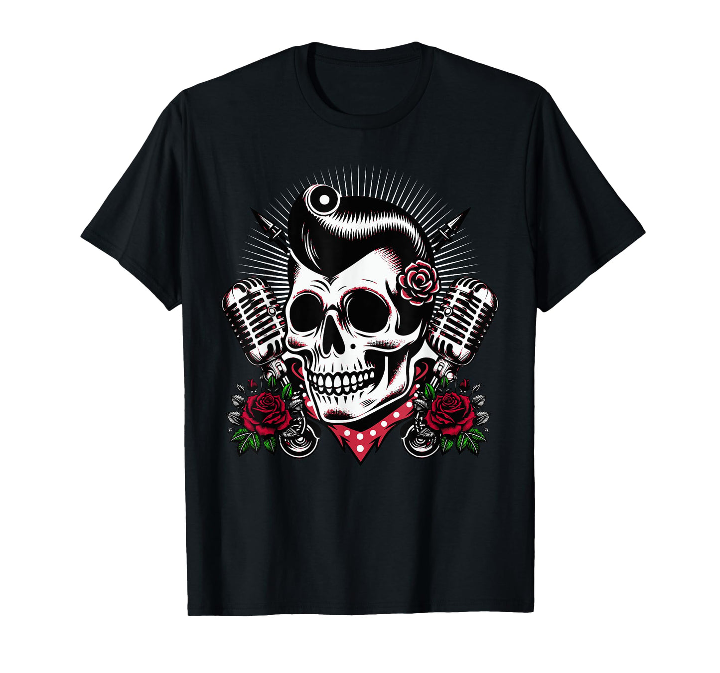 Rockabilly Greaser Rebel Gothic Psychobilly 50s Sock Hop T-Shirt