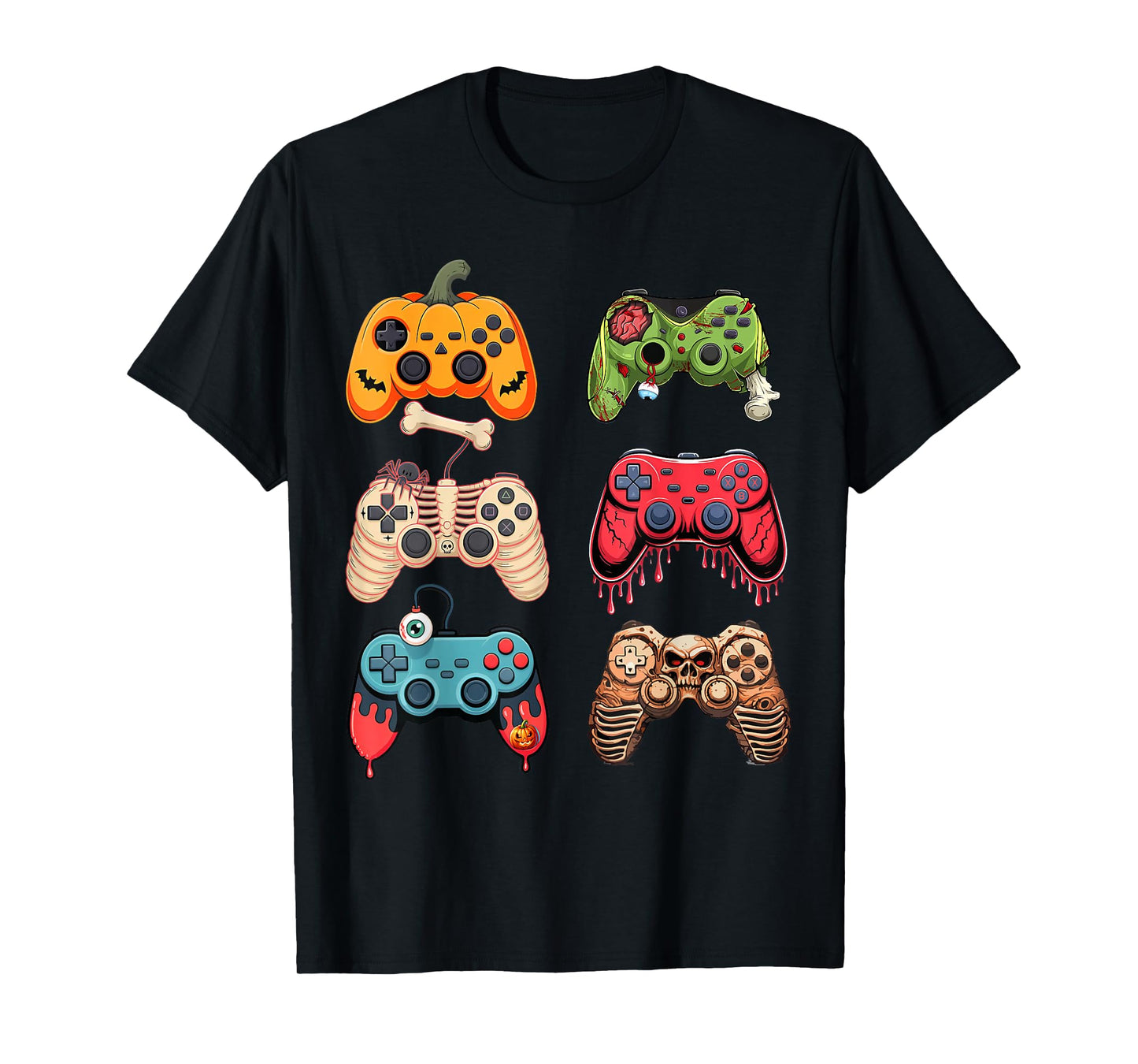 Halloween Gaming Costume Retro Video Game Boys Mens T-Shirt