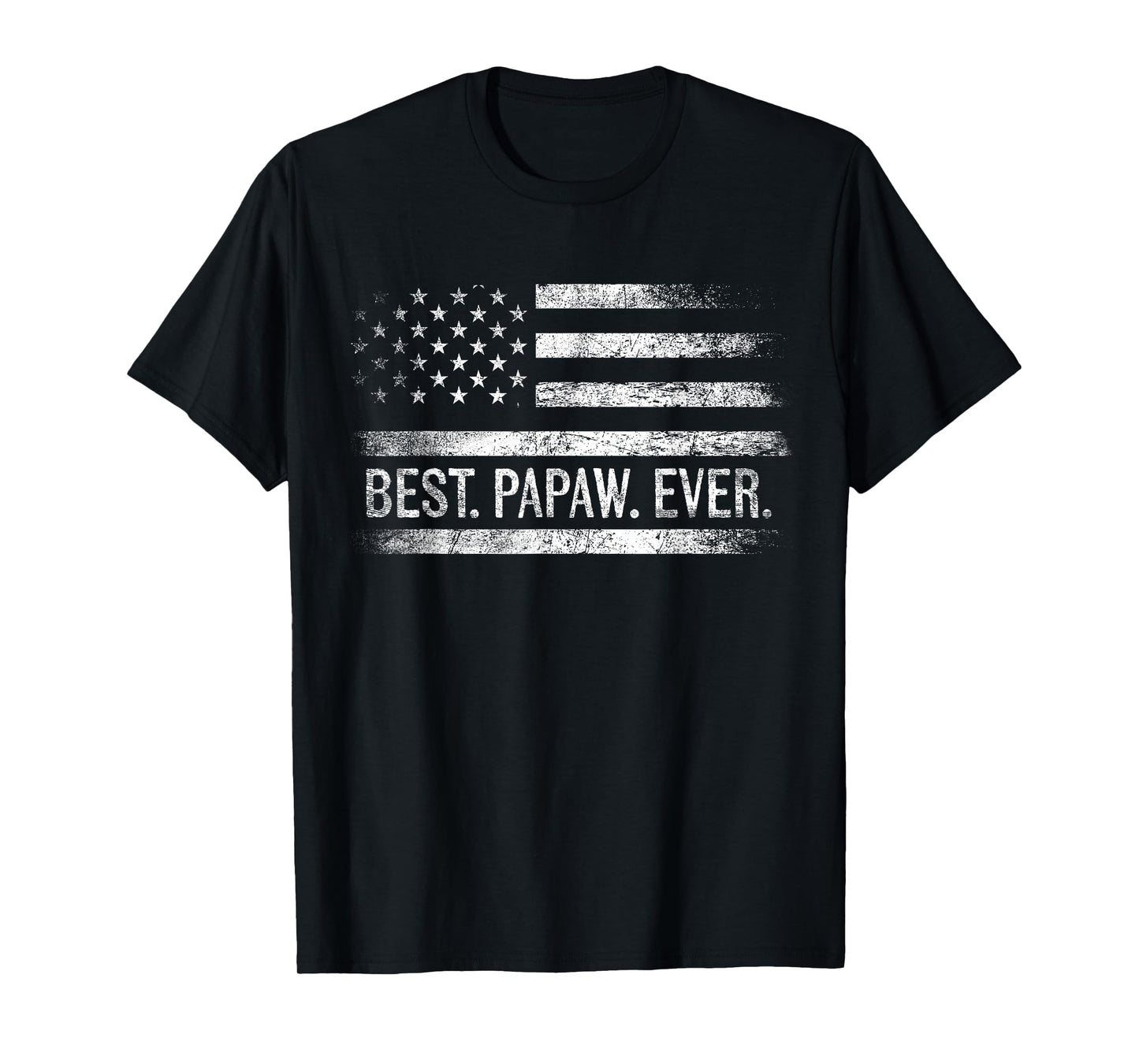 Best Papaw Ever American Flag Gifts Papaw Father's Day T-Shirt