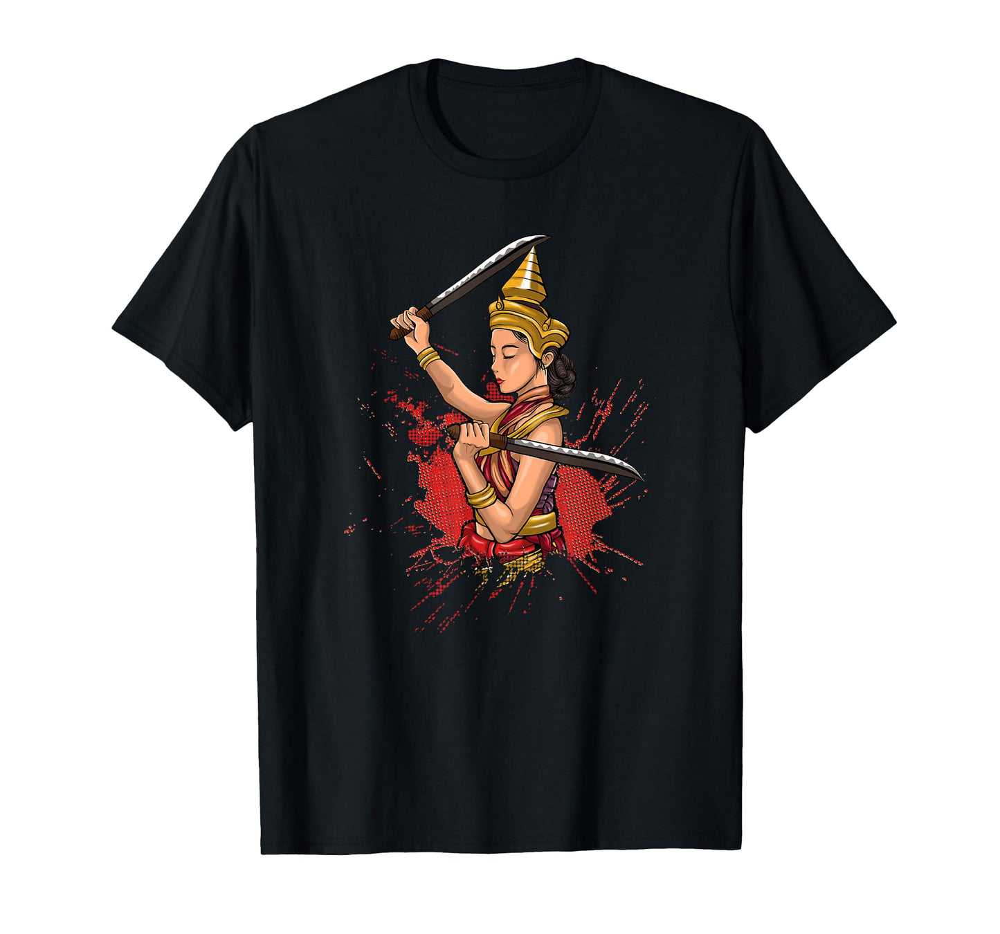 Cambodia Cambodian Proud Khmer Flag Bokator Material Arts T-Shirt