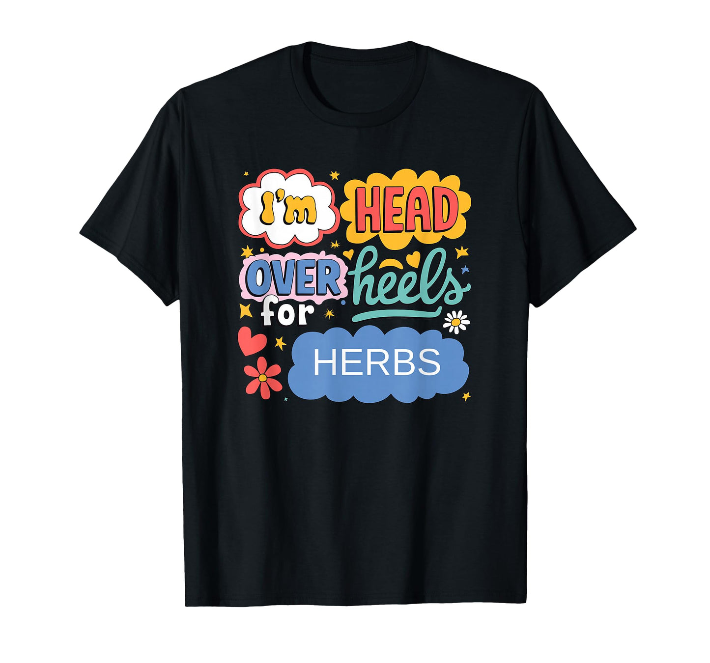 Funny Retro Herbs Aesthetic Pop Art for Foodie Connoisseurs T-Shirt