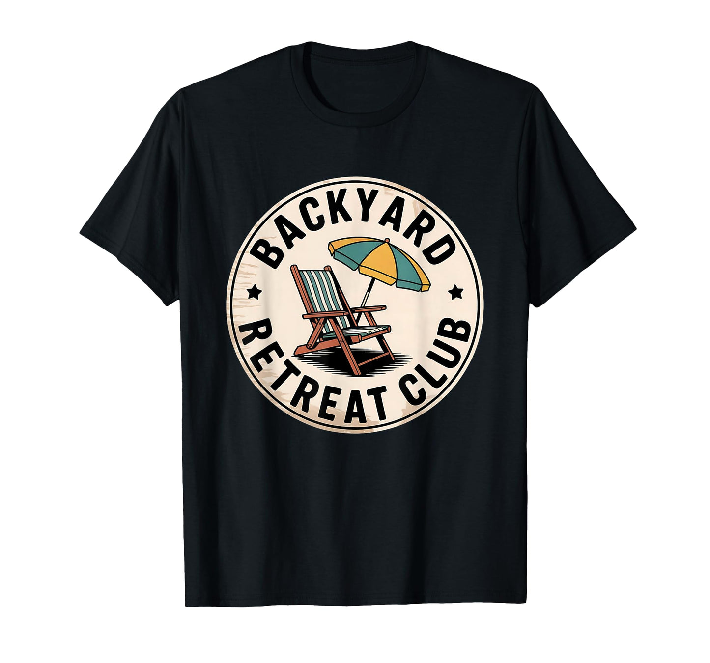 Holistay Summer Crew Home Backyard Getaway T-Shirt