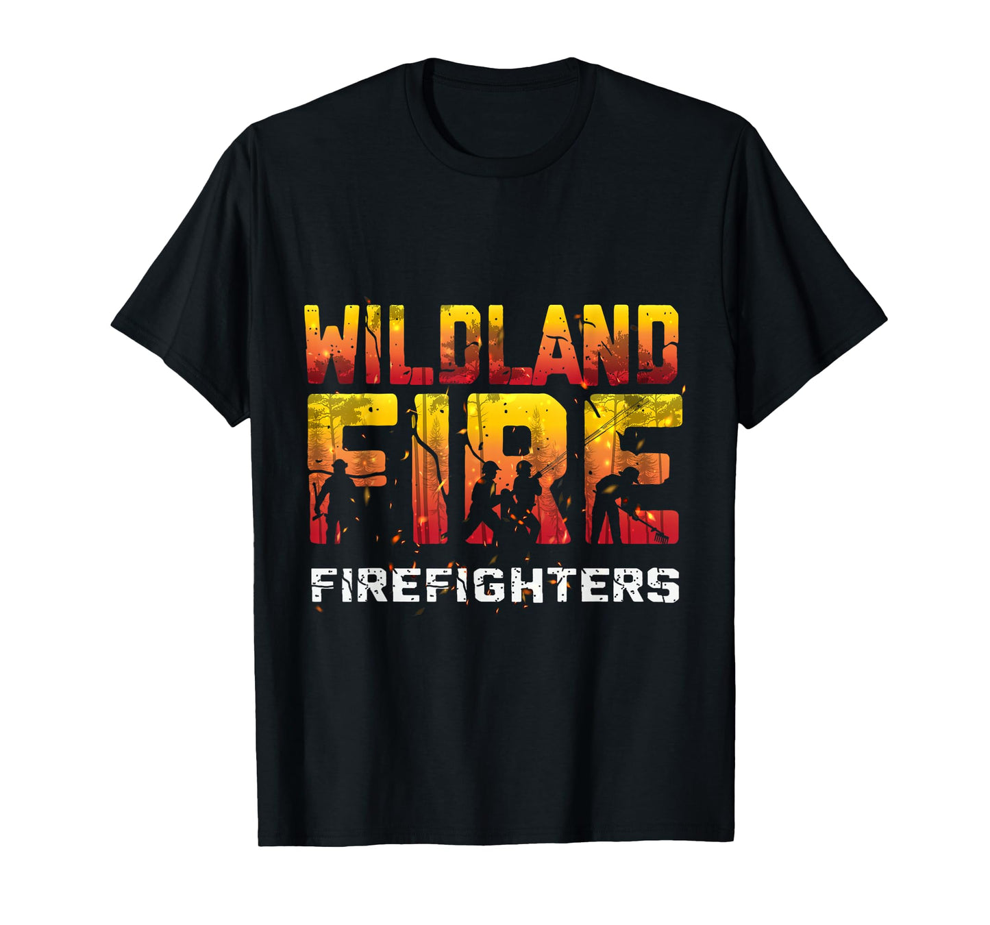 Wildland Firefighter Forest Service Hand Engine Crew Hotshot T-Shirt