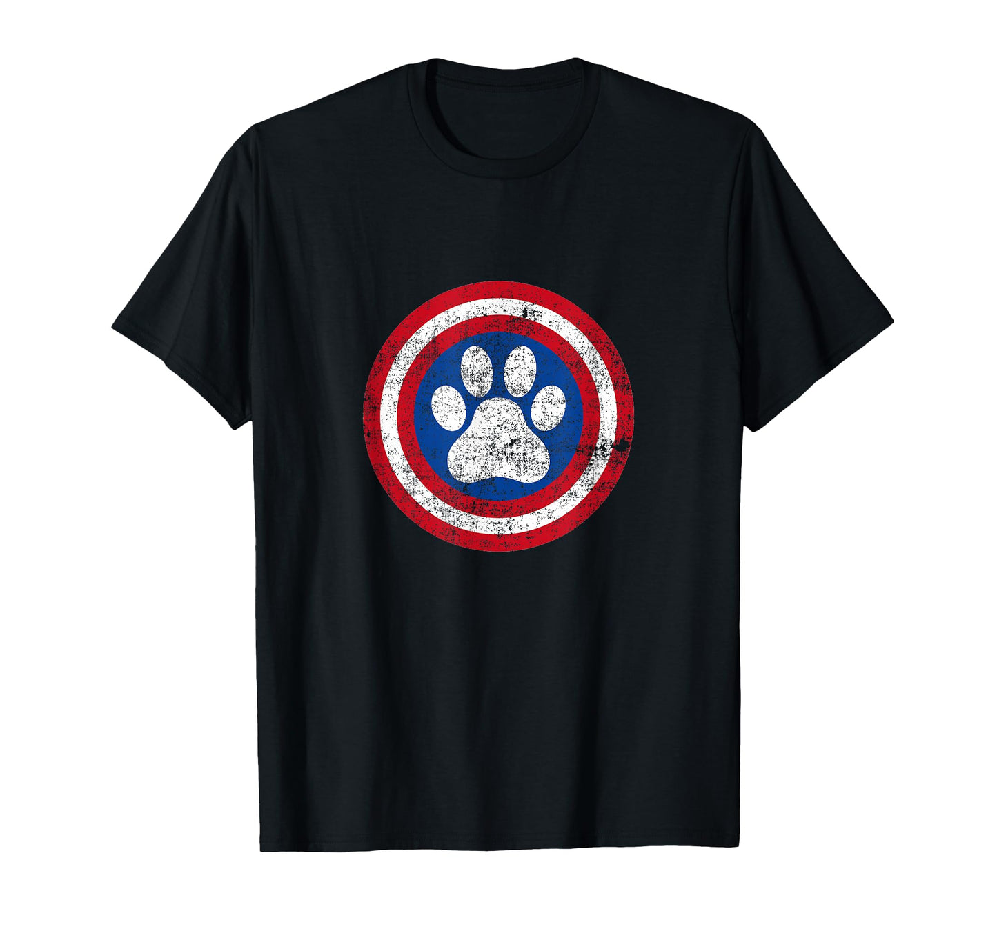 Captain Dog Super Hero Funny Pet Lover T-Shirt