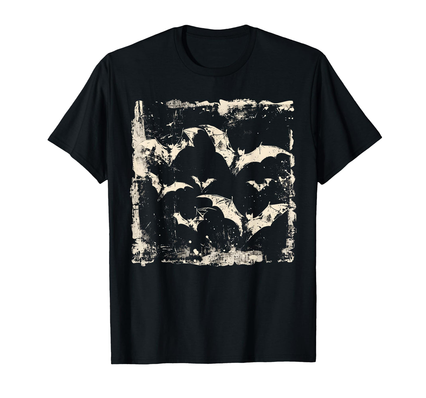 Bats Vampire Horror Spooky Scary Halloween Goth Aesthetic T-Shirt