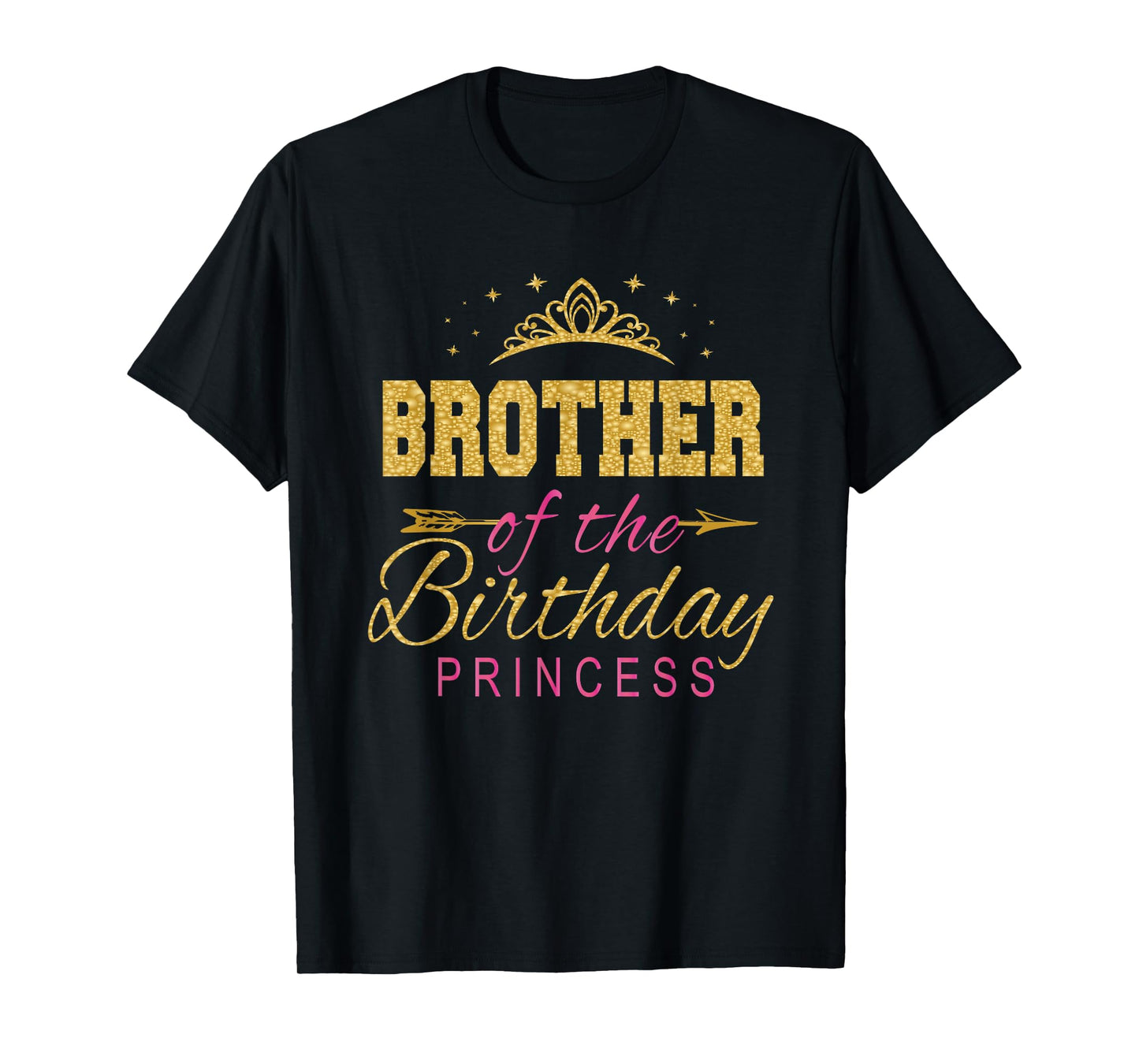Brother of The Birthday Princess Girls Party T-Shirt