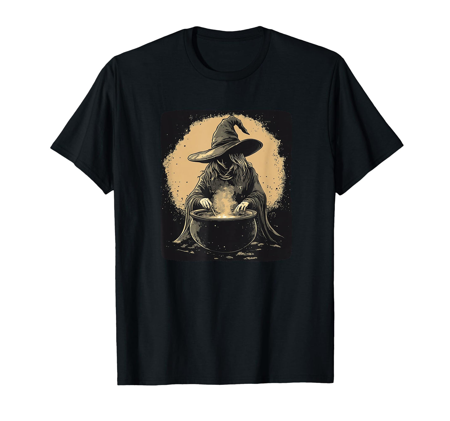 Nice Witch’s Funny Cauldron with Magic Potions T-Shirt