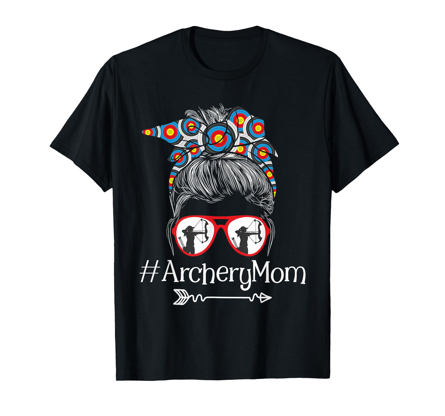 Archery Mom - Mothers Day Bowhunter Archer Bowman Bows T-Shirt Small