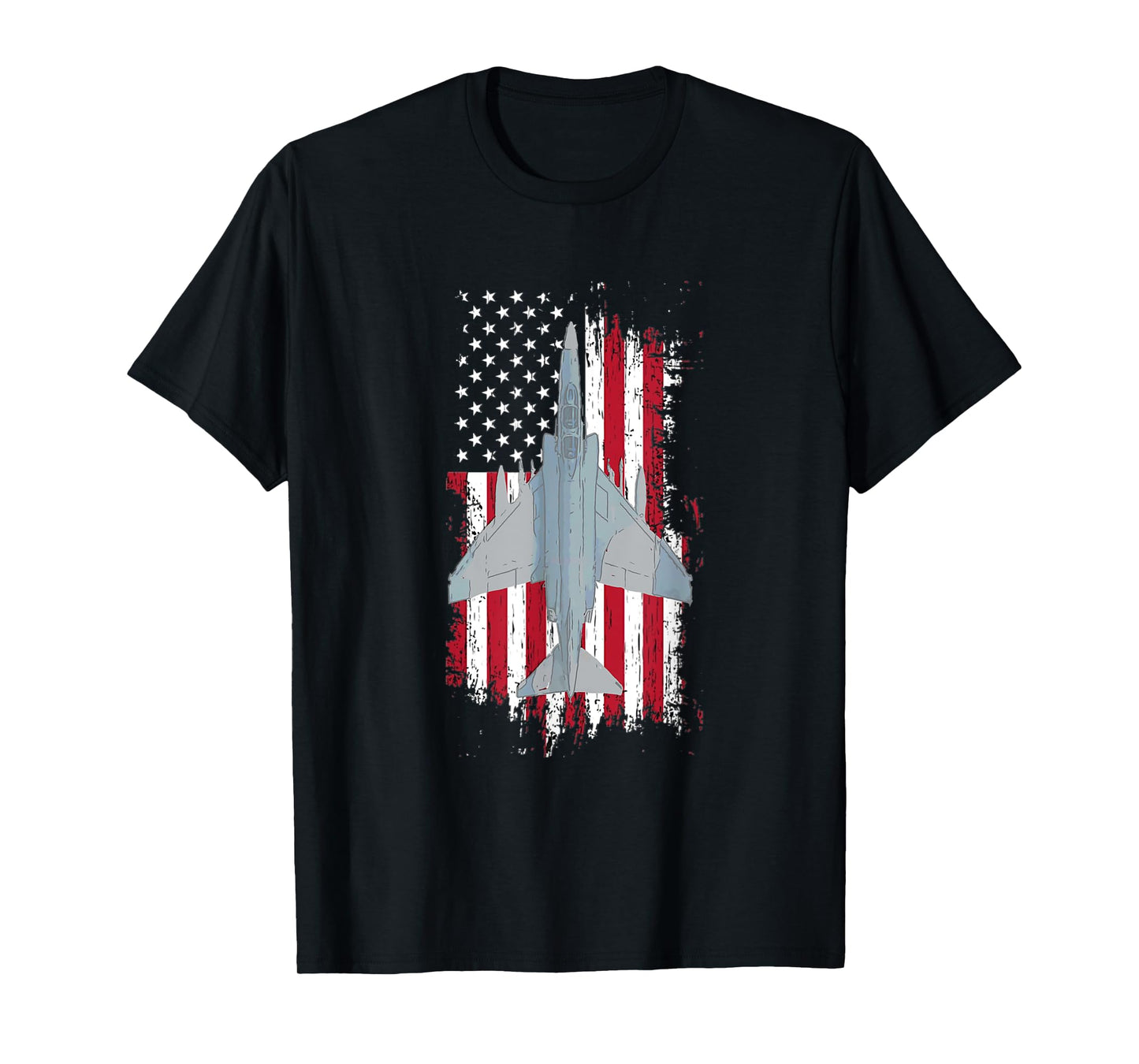 F-4 Phantom American Flag Military Aviation Shirt Women Men T-Shirt