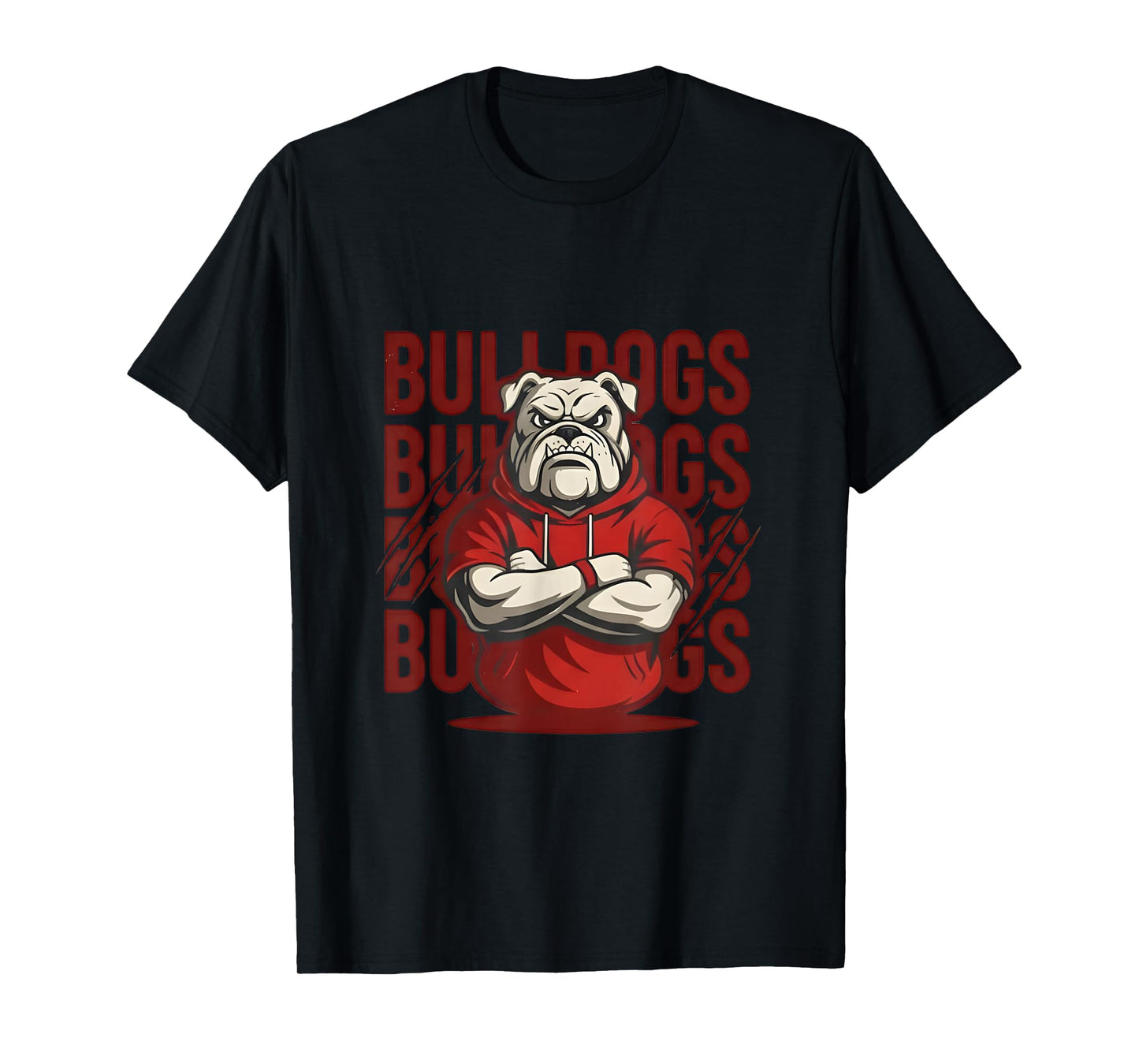 Bulldog Retro for Men Women Boys Kids T-Shirt