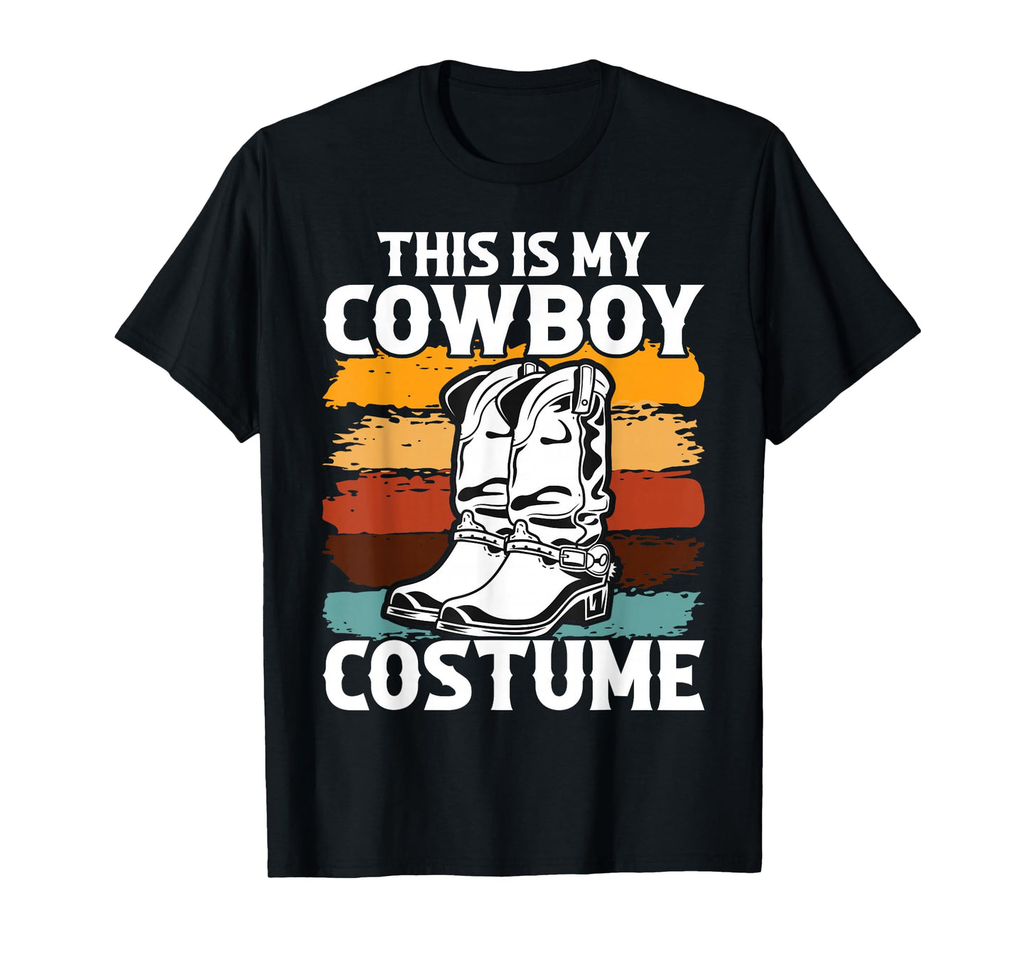 Cowboy Costume Country Western Costume Men Women Kids T-Shirt