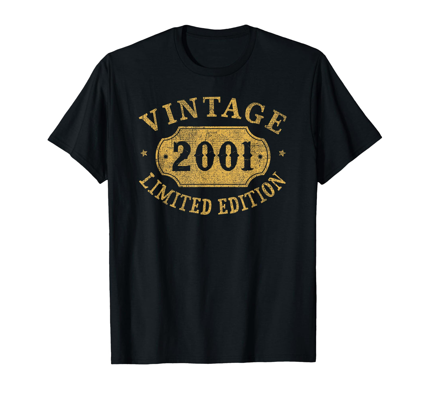 24th Birthday Women 24 Year Old Men Funny 2001 24 Year Old T-Shirt