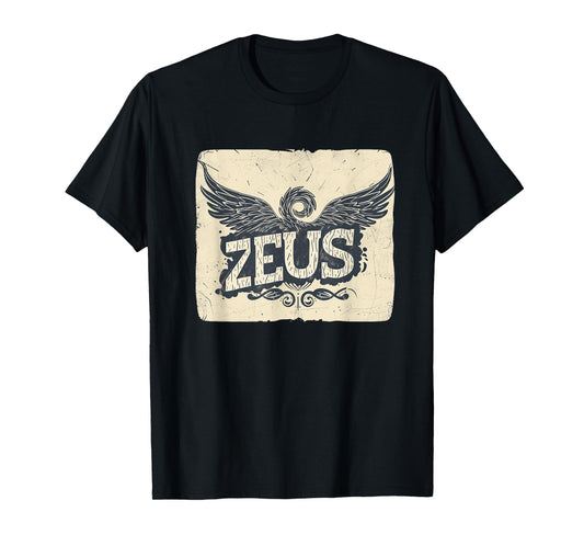 Epic Zeus Graphic for a Bold and Mighty Look T-Shirt