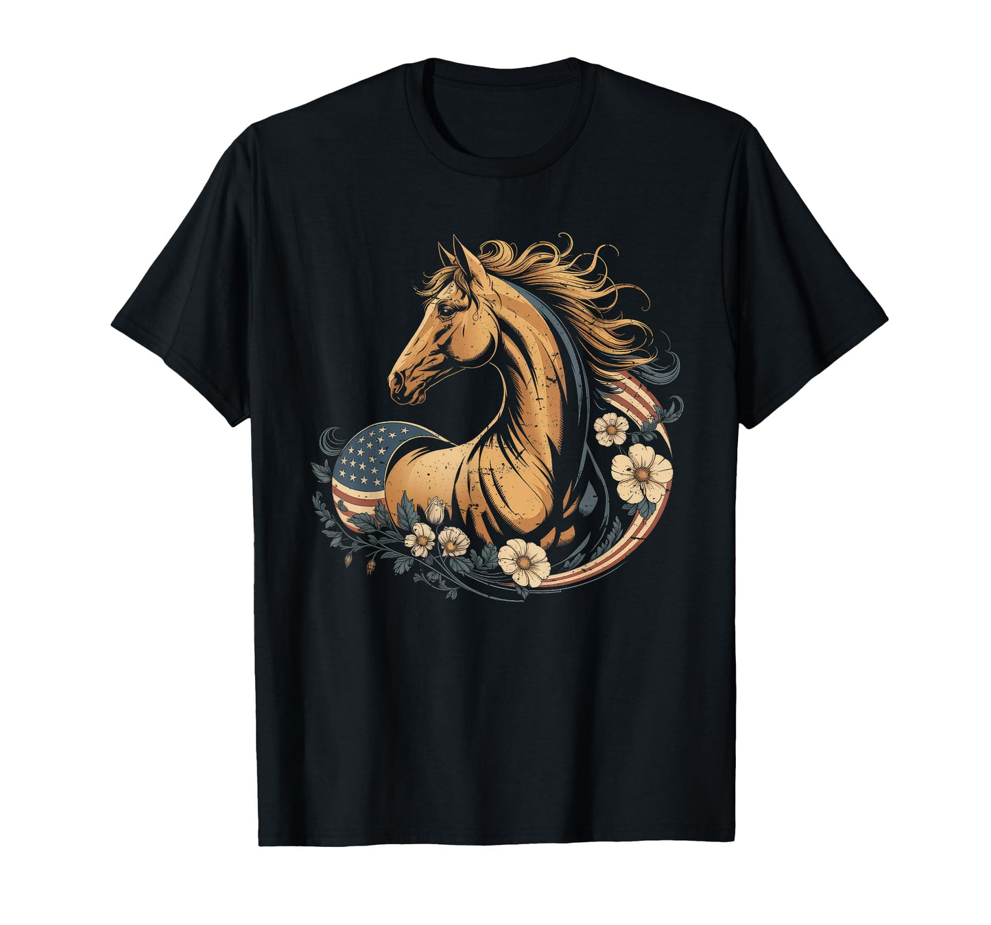 Horse Riding Tshirt Women Country Horse Lover Equestrian T-Shirt
