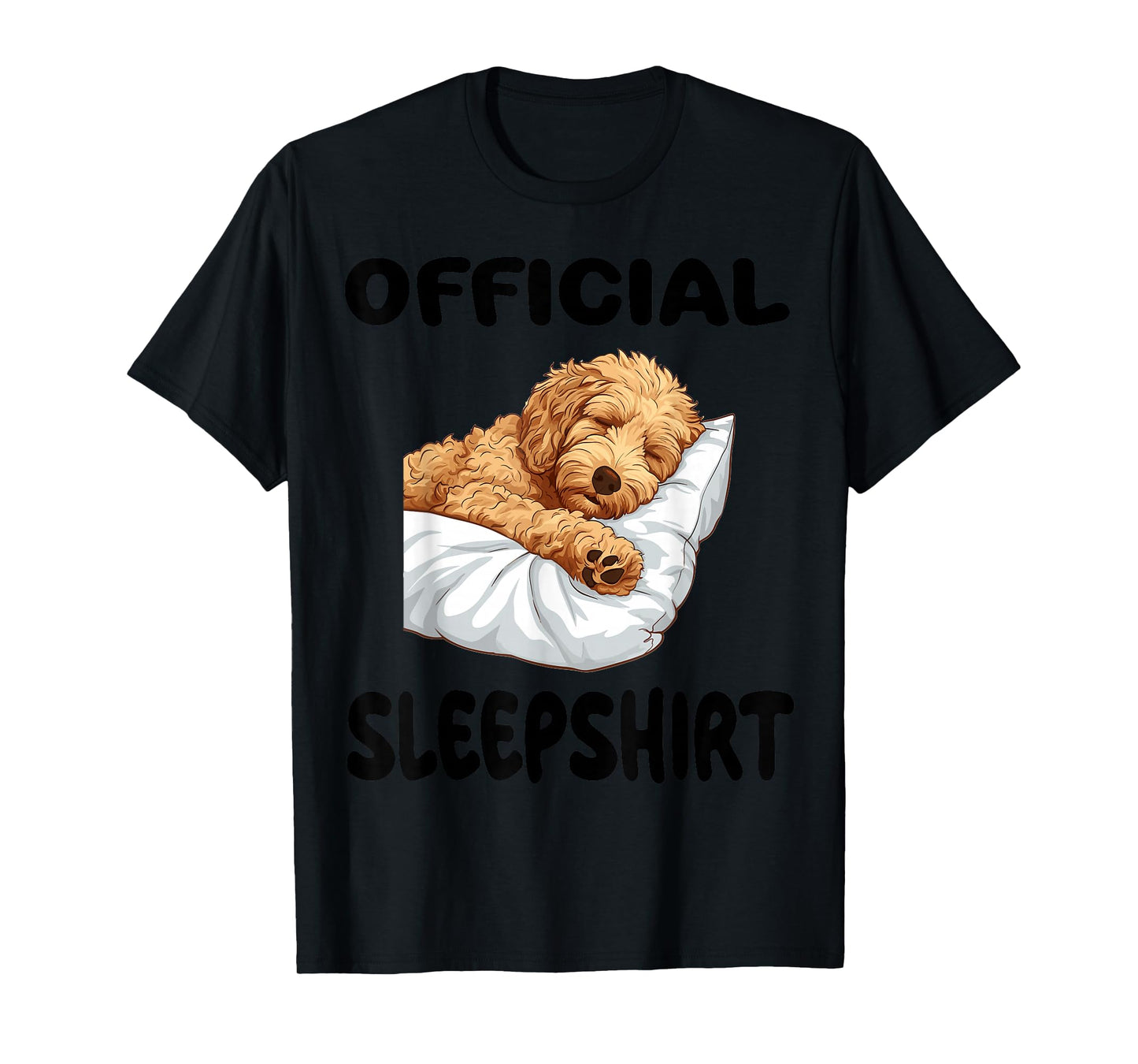Goldendoodle Dog Official Sleepshirt Pajamas Nightgown T-Shirt
