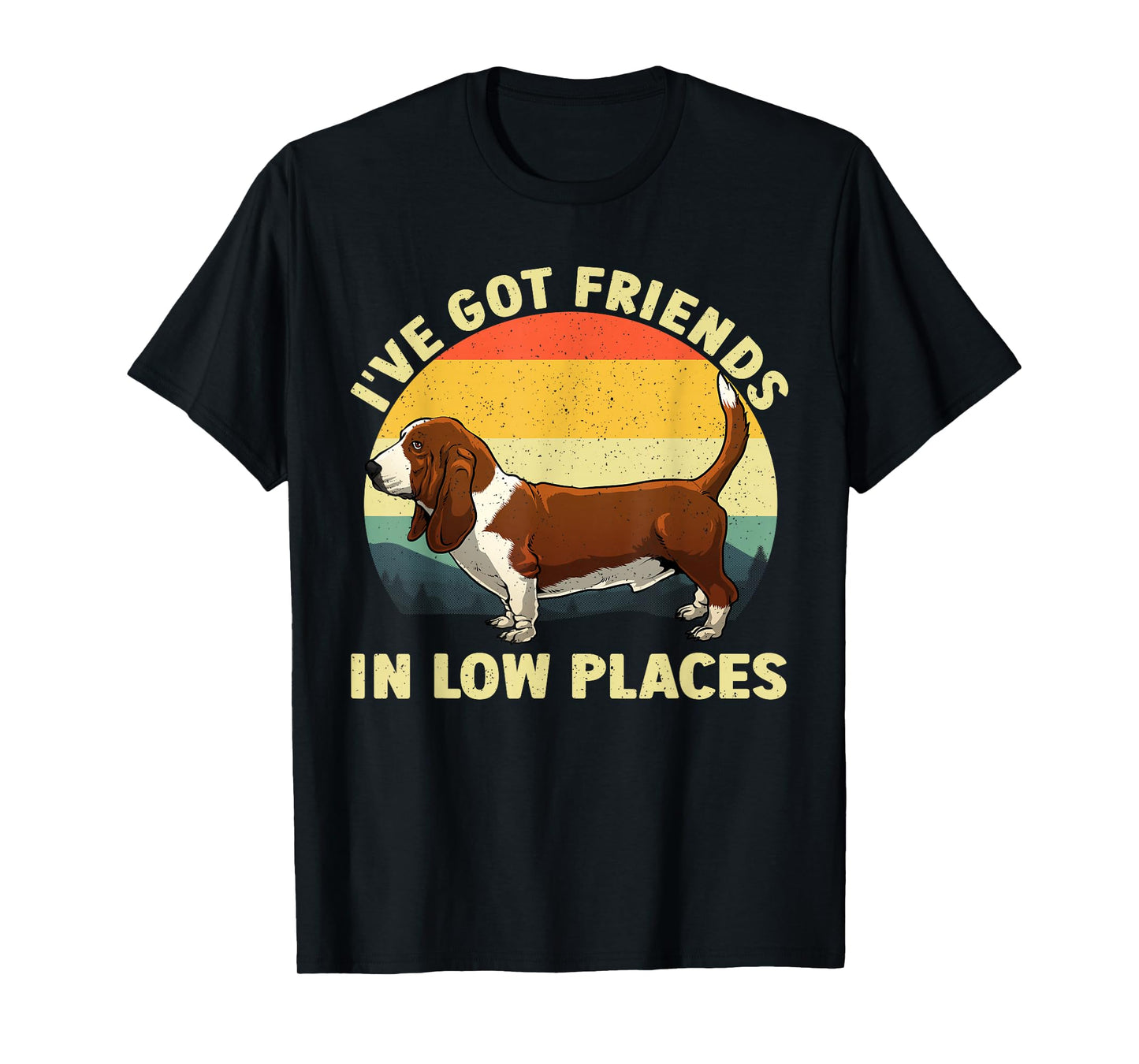 Best Basset Hound Design for Men Women Basset Hound Lover T-Shirt