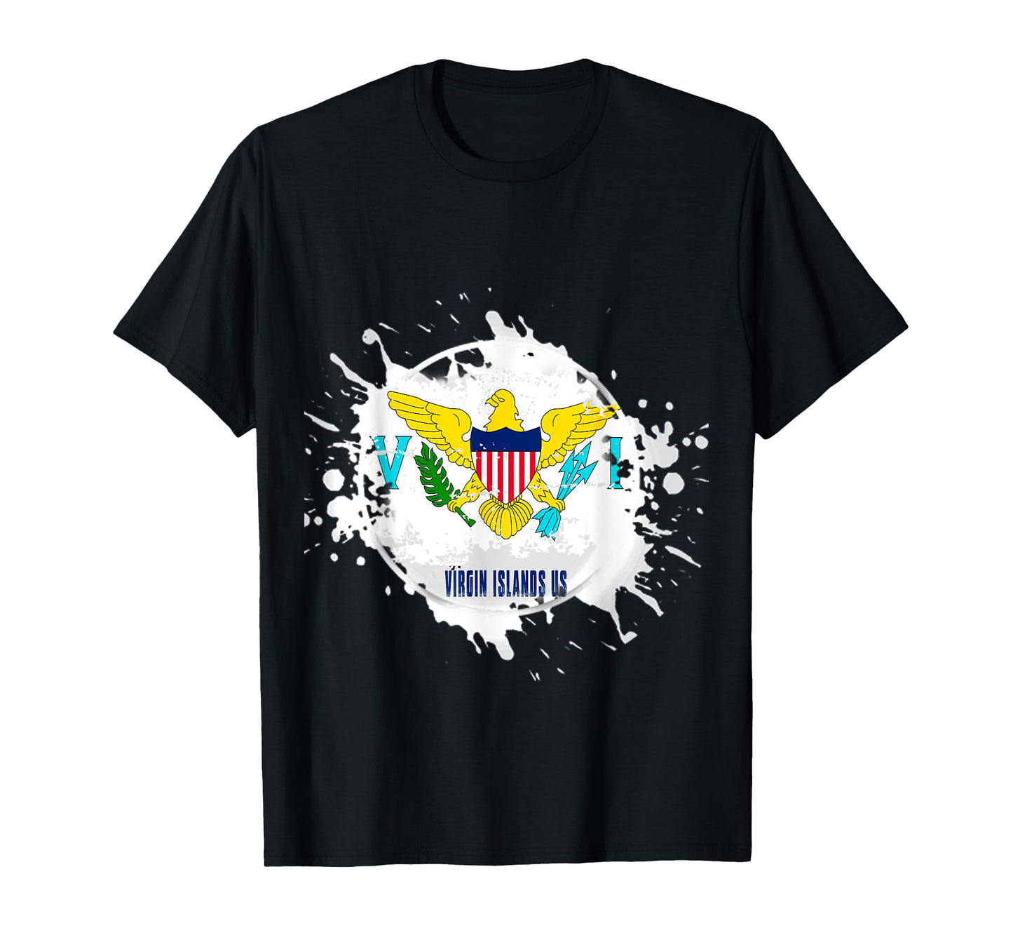 virgin islands us Splash T-Shirt