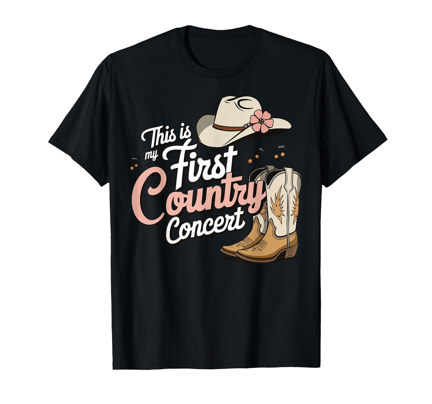 This Is My First Country Concert T-Shirt