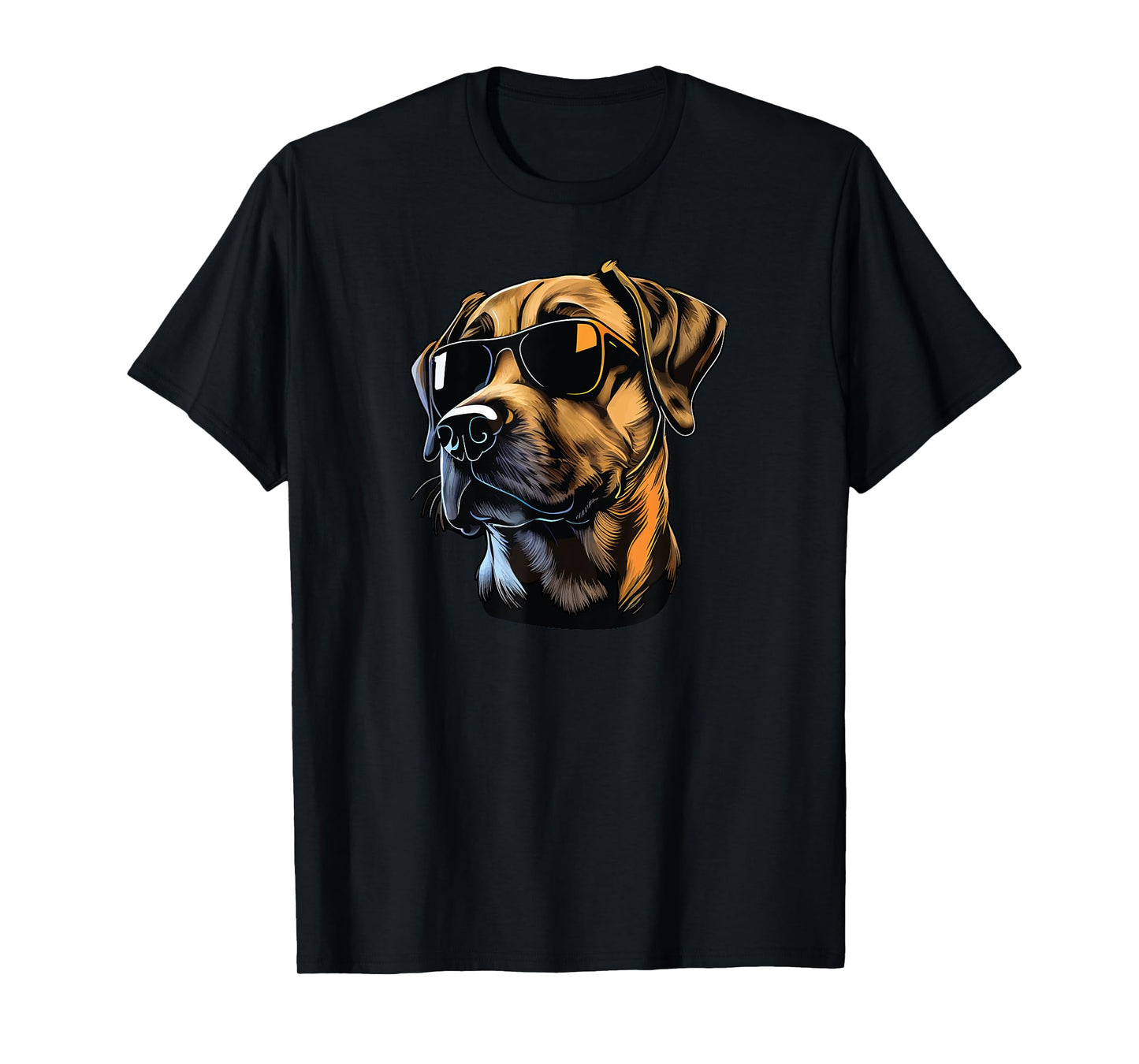 Dad Mom Cool Dog Sunglasses - Black Mouth Cur Men Women T-Shirt