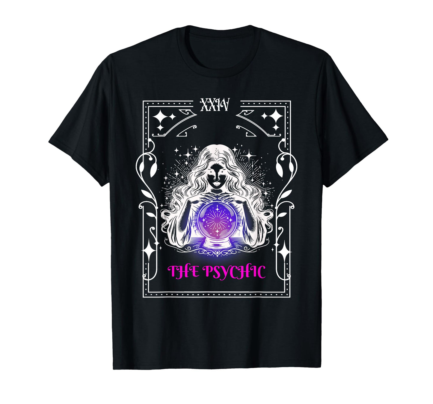 The Psychic Reader Gypsy Women Tarot Ball Reader T-Shirt
