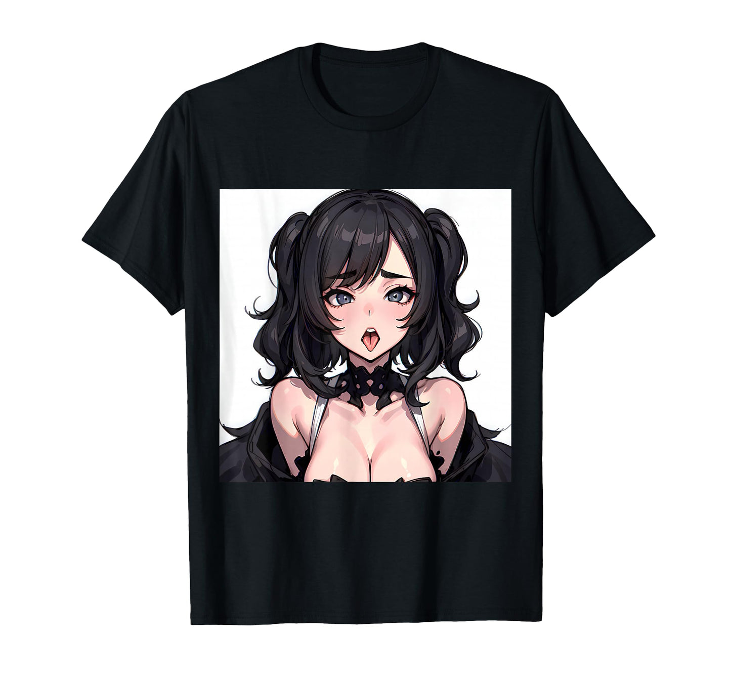 Lewd Anime Girl Ecchi Waifu Anime Hentai T-Shirt