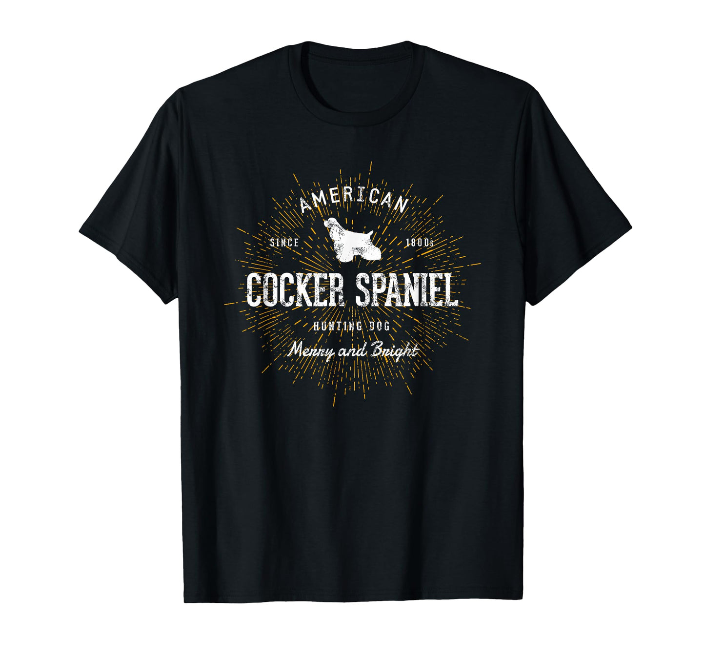 Retro Cocker Spaniel Vintage T-Shirt