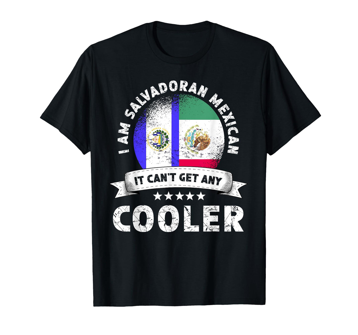 El Salvador Flag Mexico Grown Patriot Country Citizen Pride T-Shirt