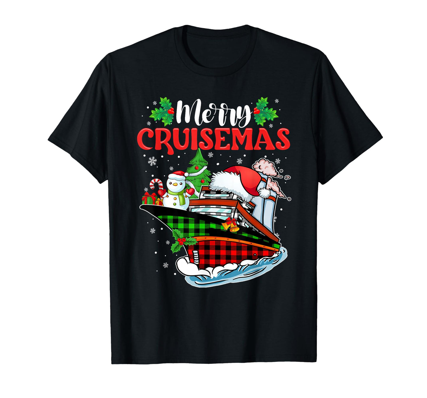 Merry Cruisemas 2025 Funny Cruise Squad Christmas 2025 T-Shirt