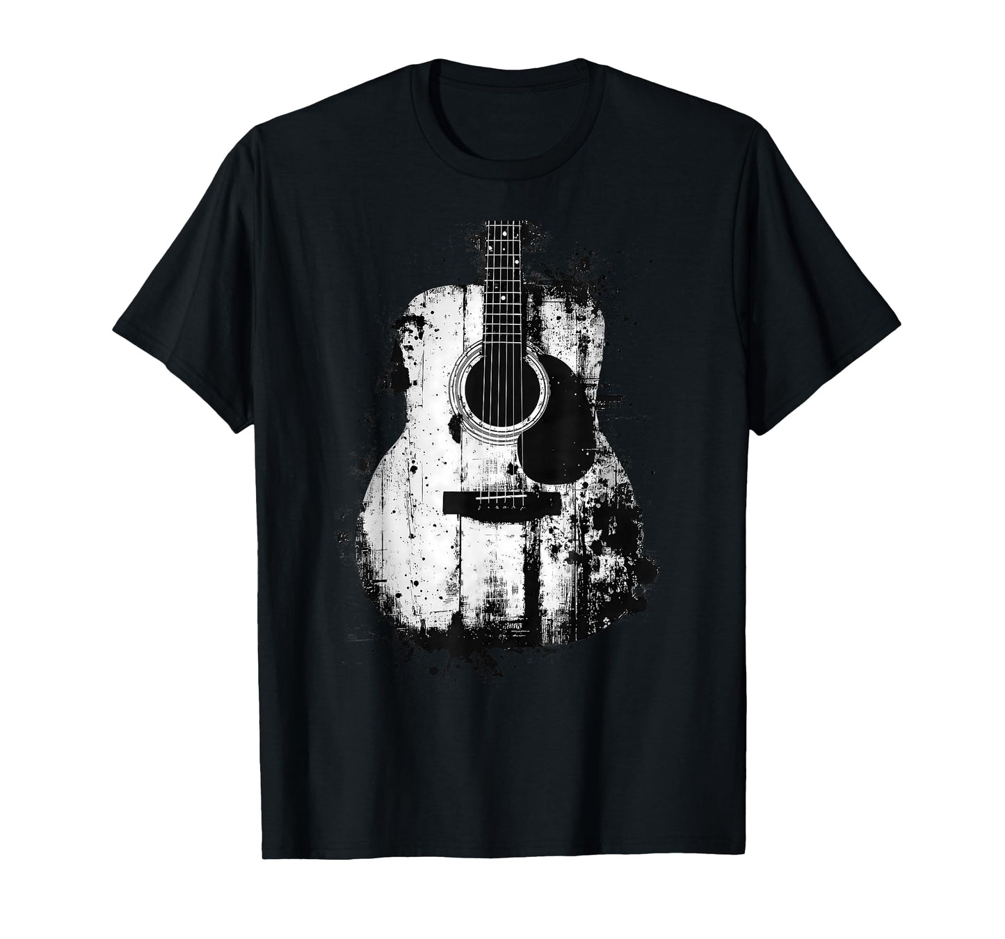 Acoustic Guitar Player Music Musician Guitarist Grunge T-Shirt