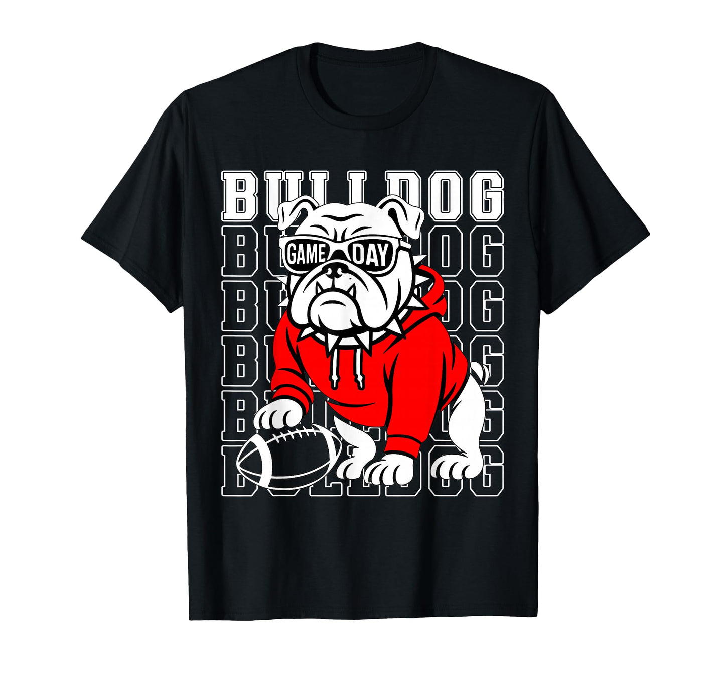 Bulldogs Graphic Go Dawg Men Women Kid Boy Girl T-Shirt