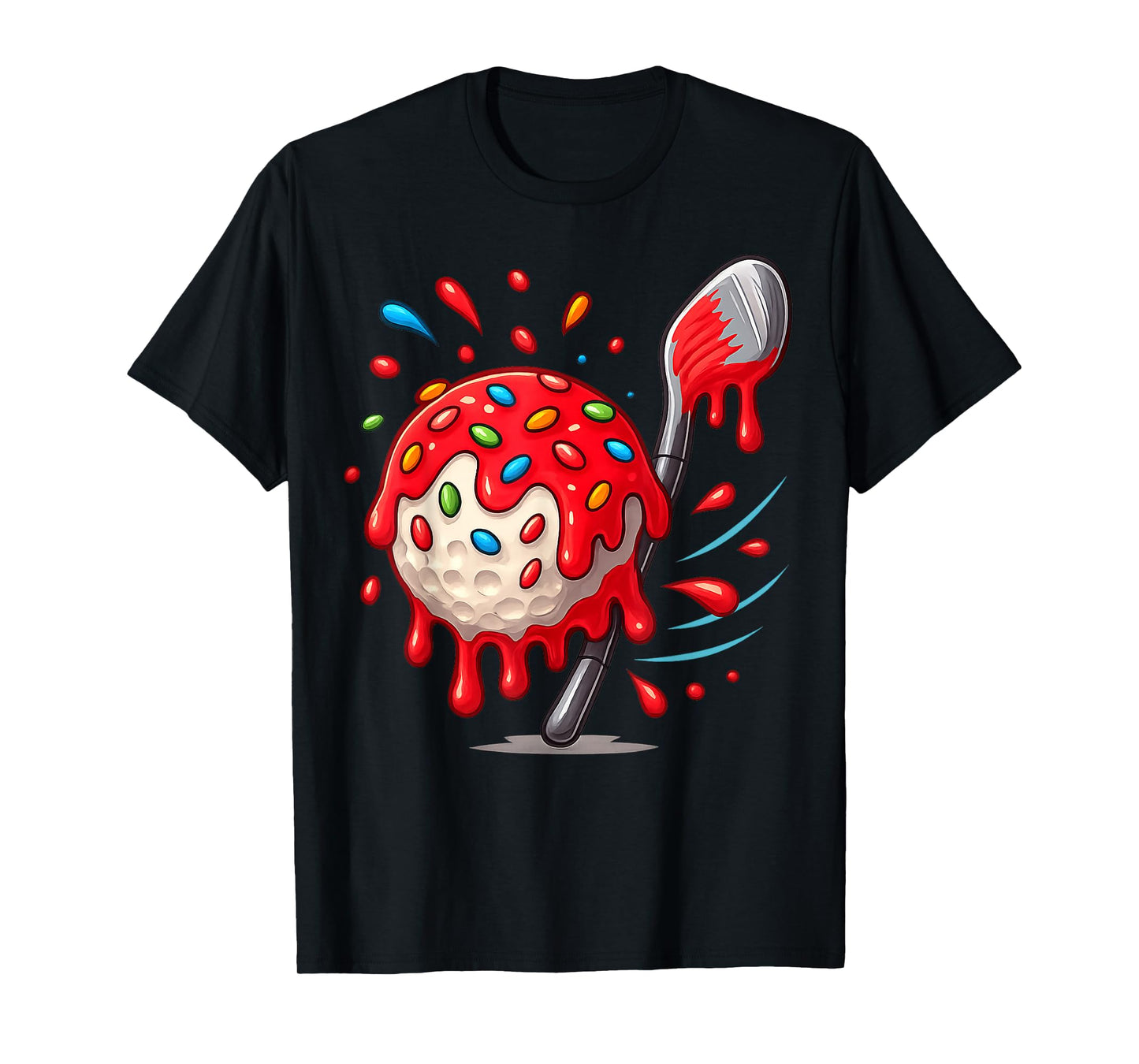 Golf Drip Team for Boys Ice Cream Cool T-Shirt