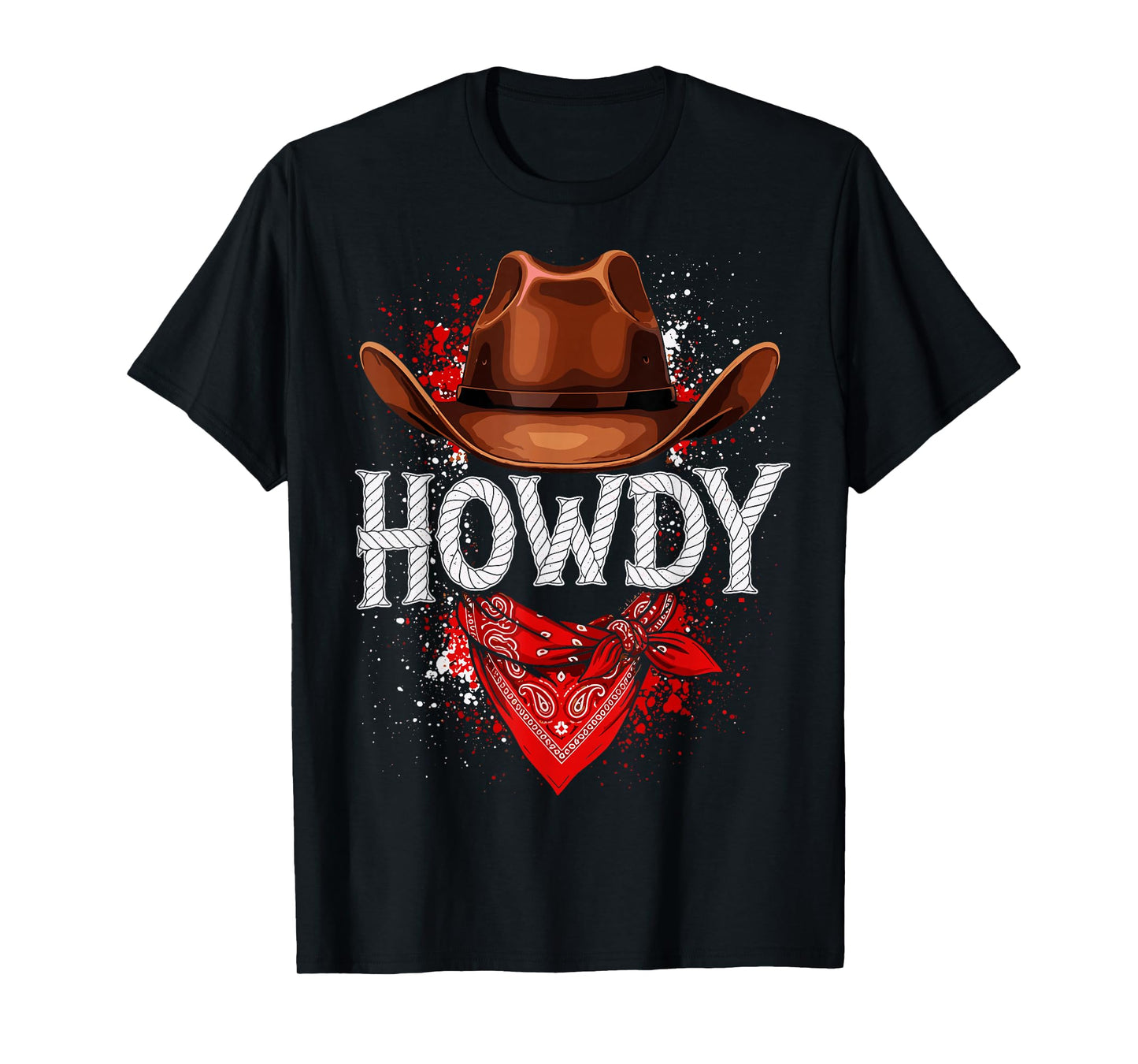 Cowboy Birthday Party Howdy T-Shirt