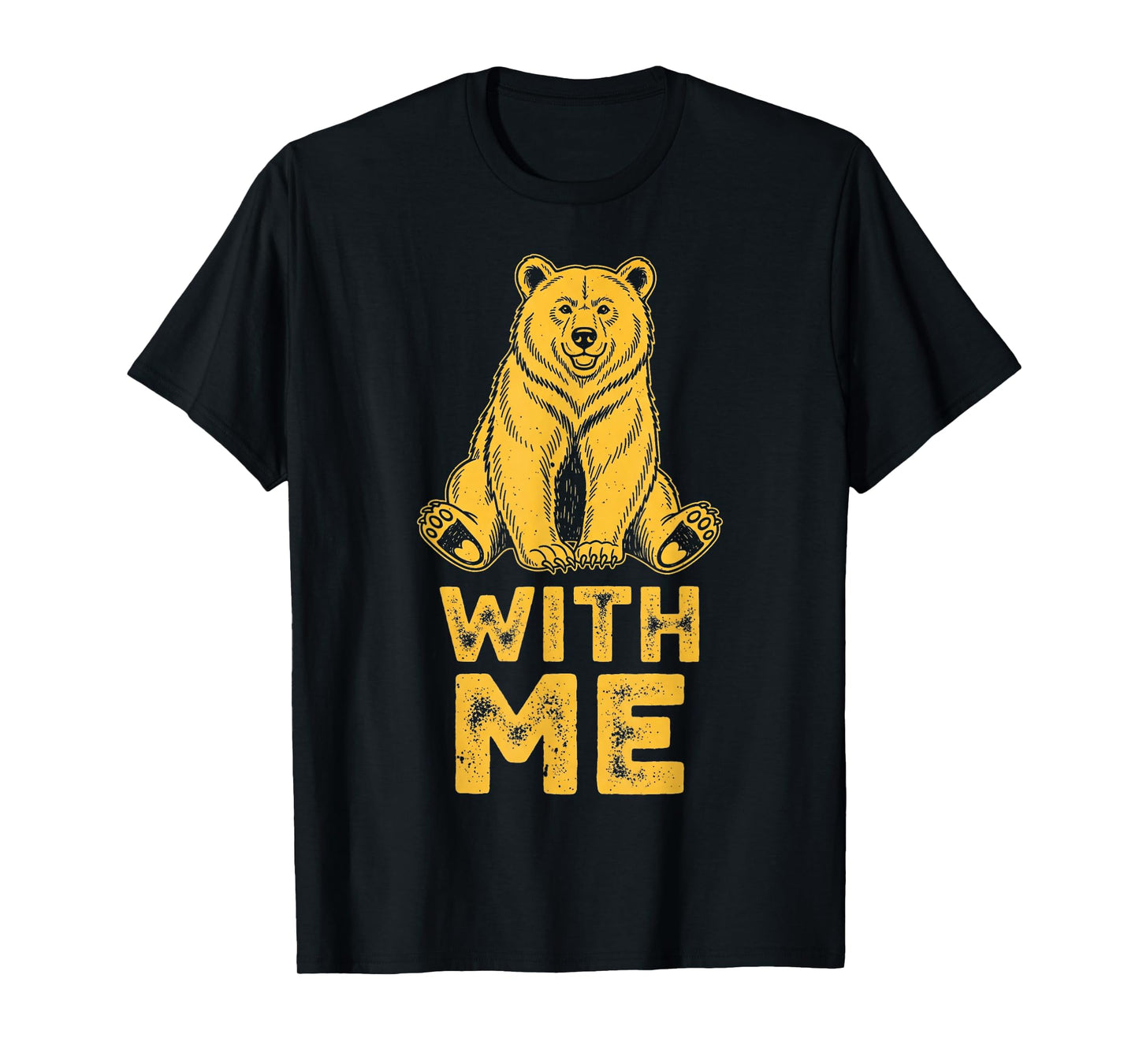 Super Cute Bear Bear with Me Vintage Tops Vintage Tees T-Shirt