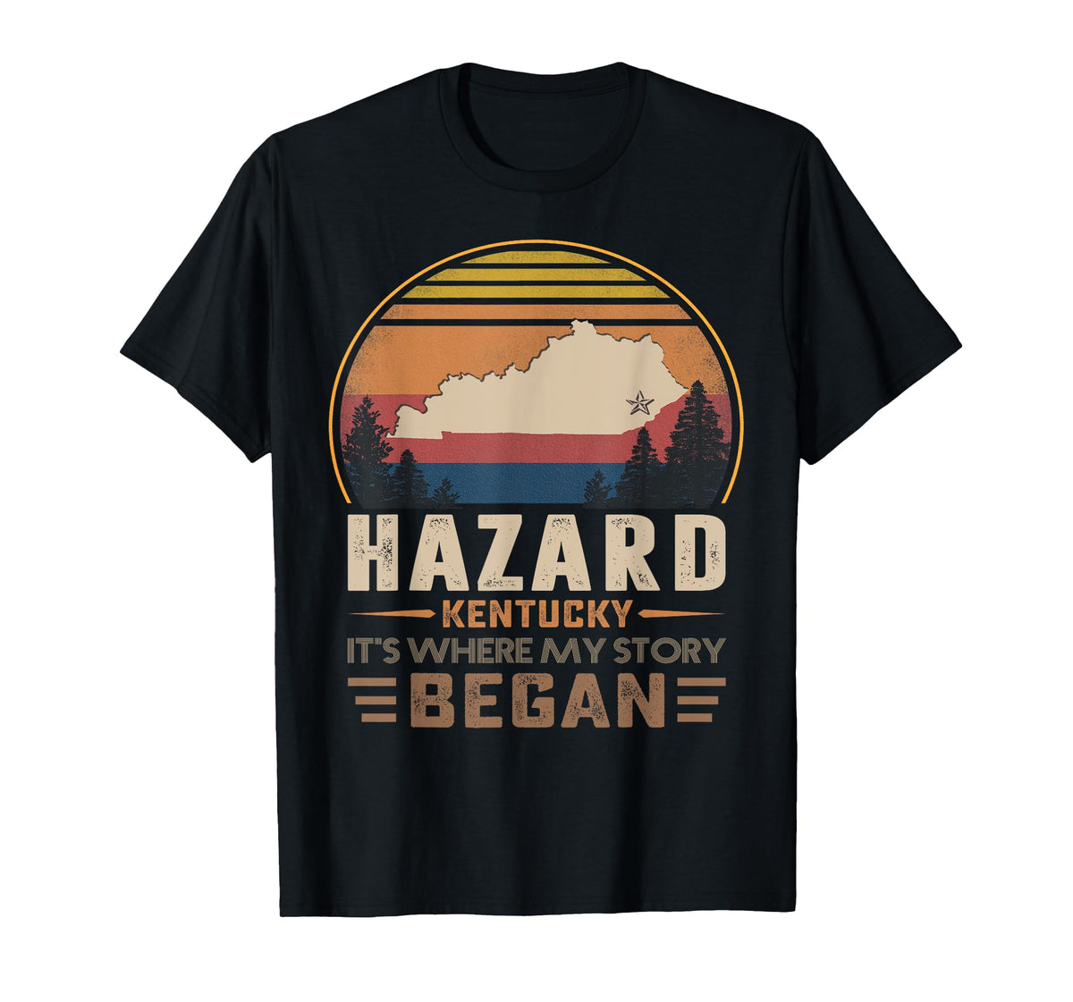Hazard Kentucky Where My Story Began T-Shirt