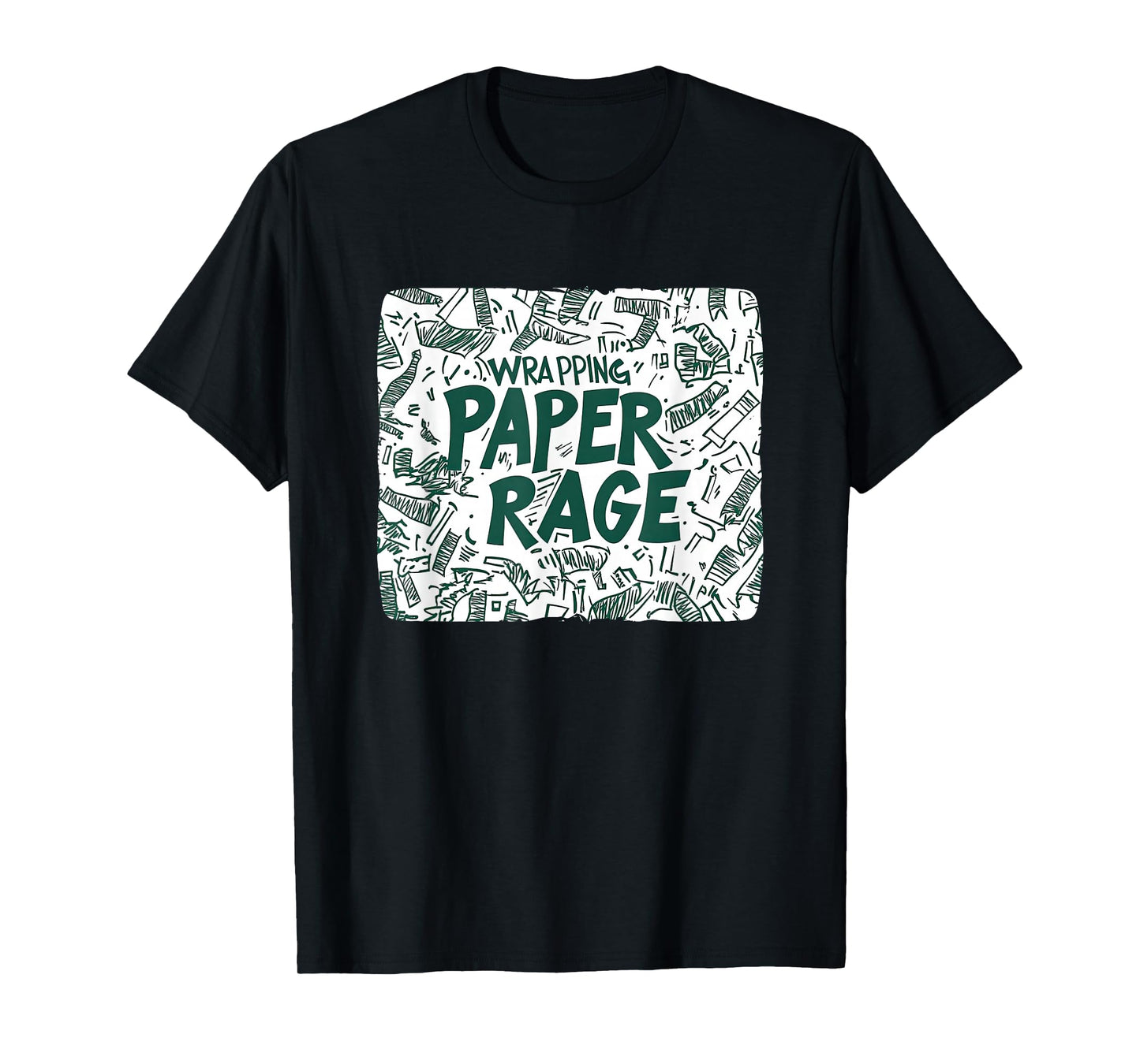 Cool Wrapping Paper Rage Costume T-Shirt