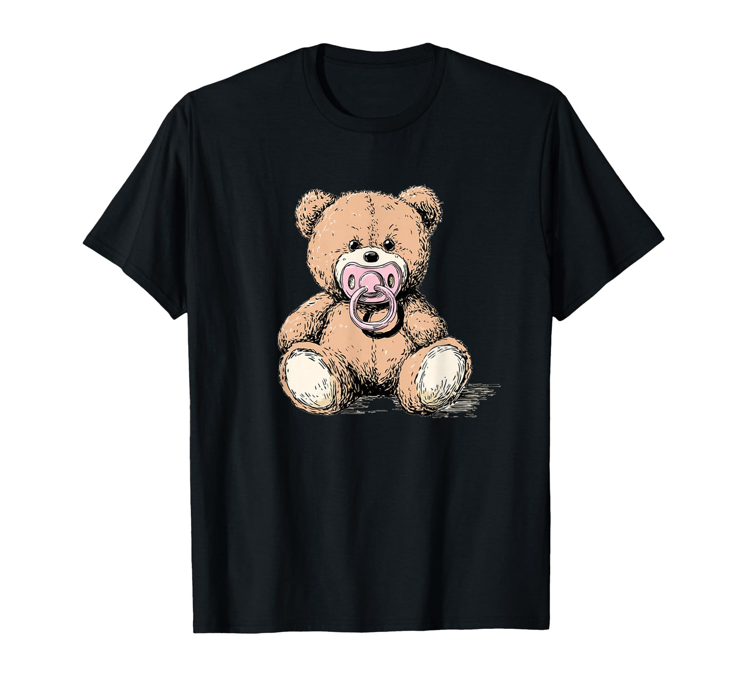 Amazing Teddy Bear Pacifier Look T-Shirt