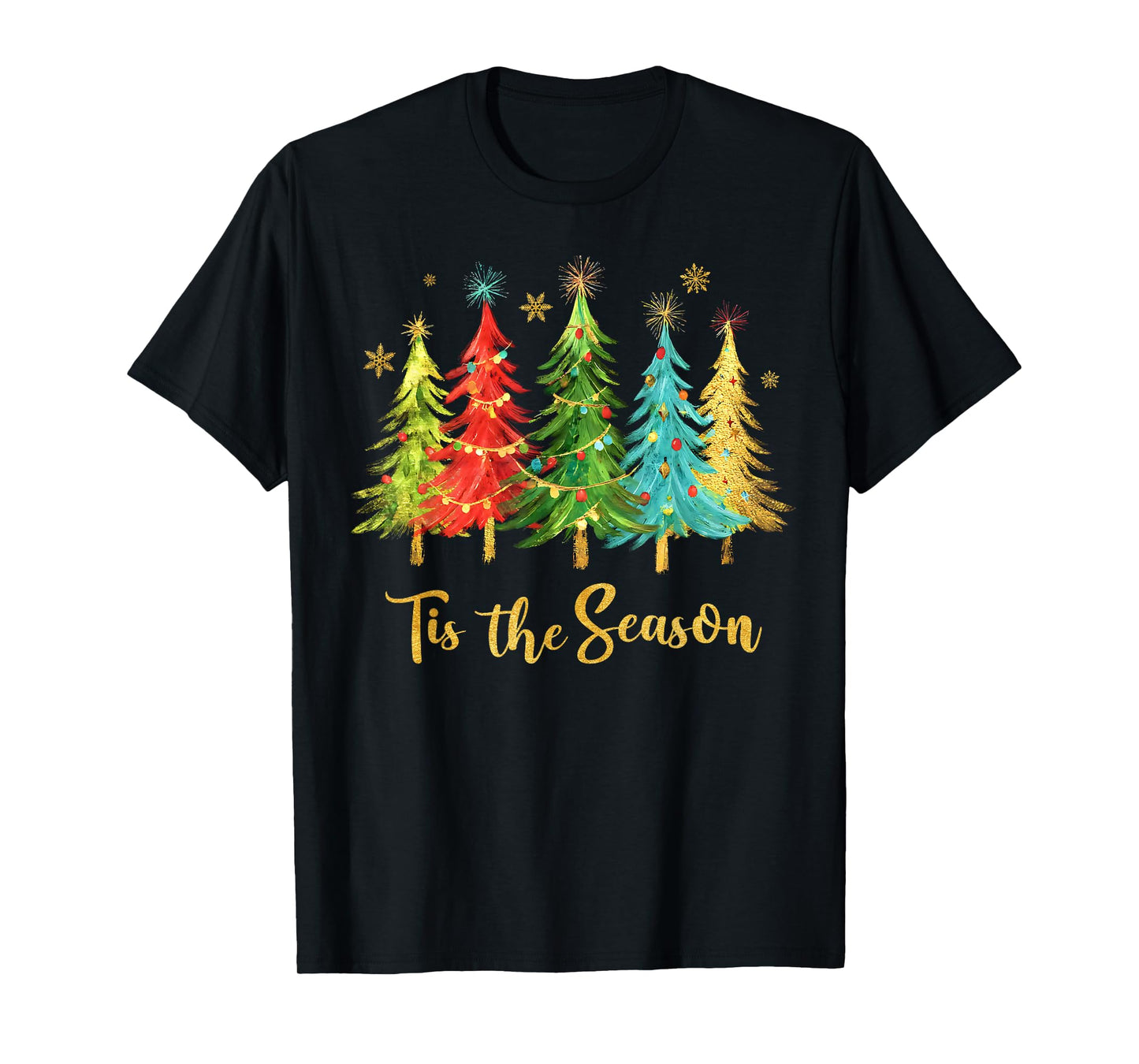 Retro Tis The Season Christmas Season Men Women Kids T-Shirt