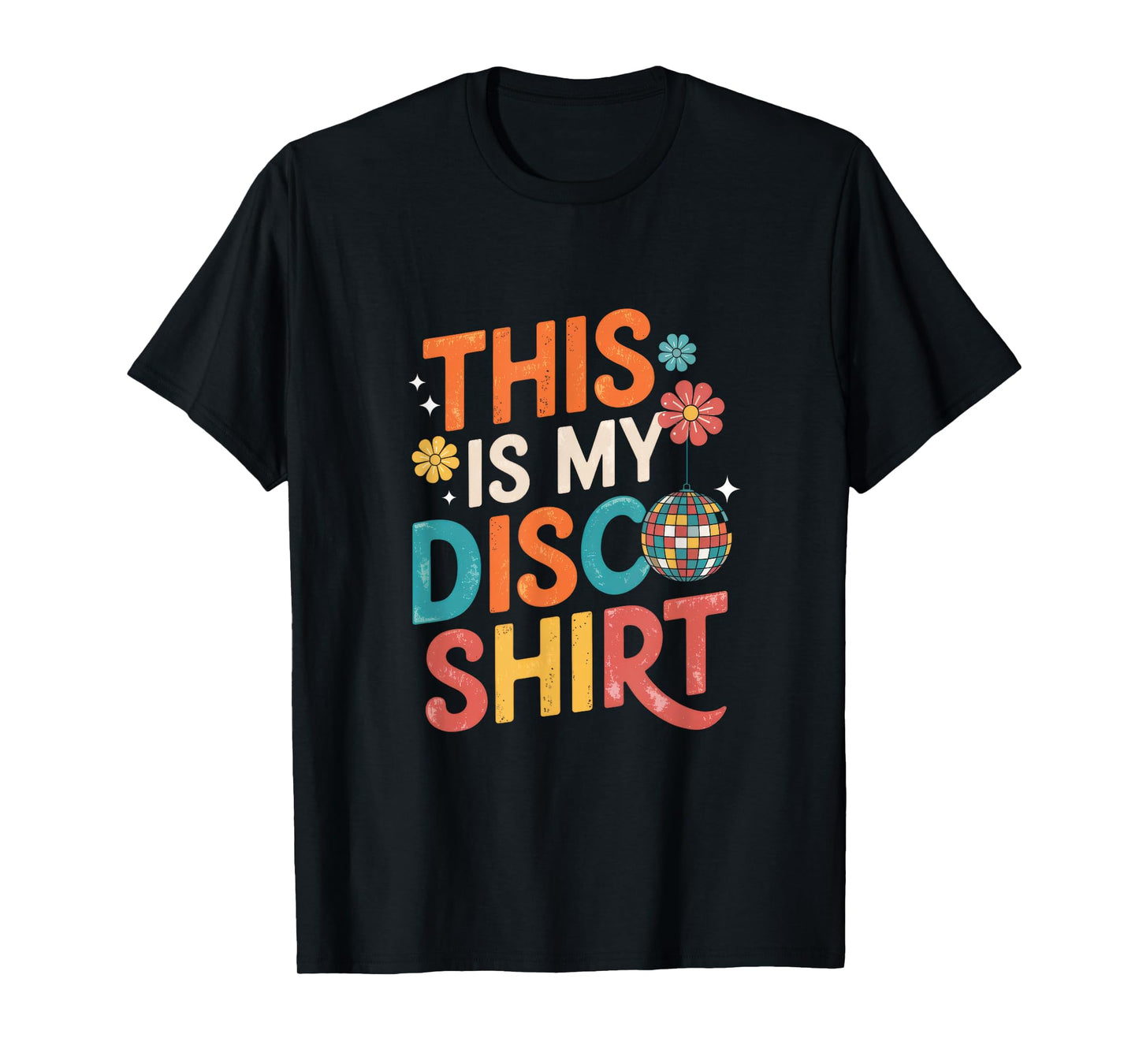 This Is My Disco Shirt - Groovy Disco Costume T-Shirt