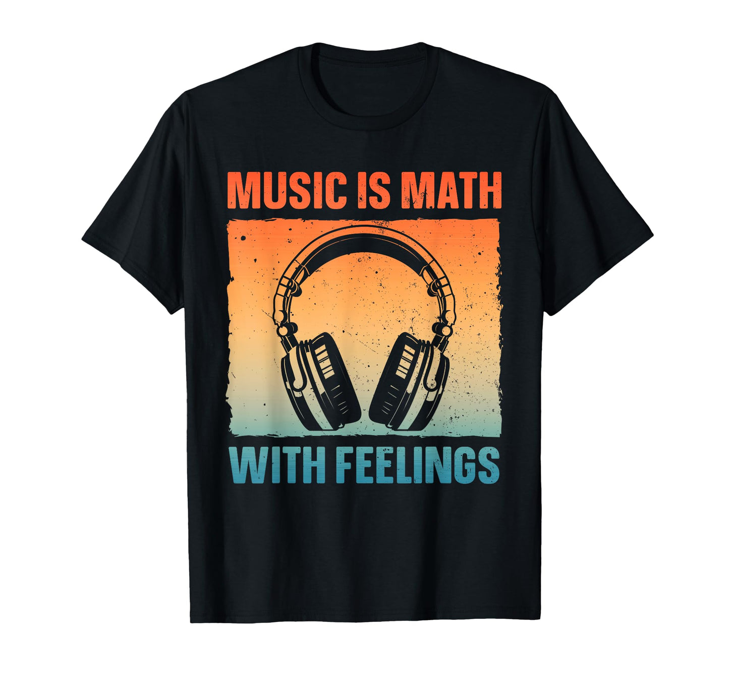 Funny Music Art For Men Women Music Teacher Themed Gag Music T-Shirt