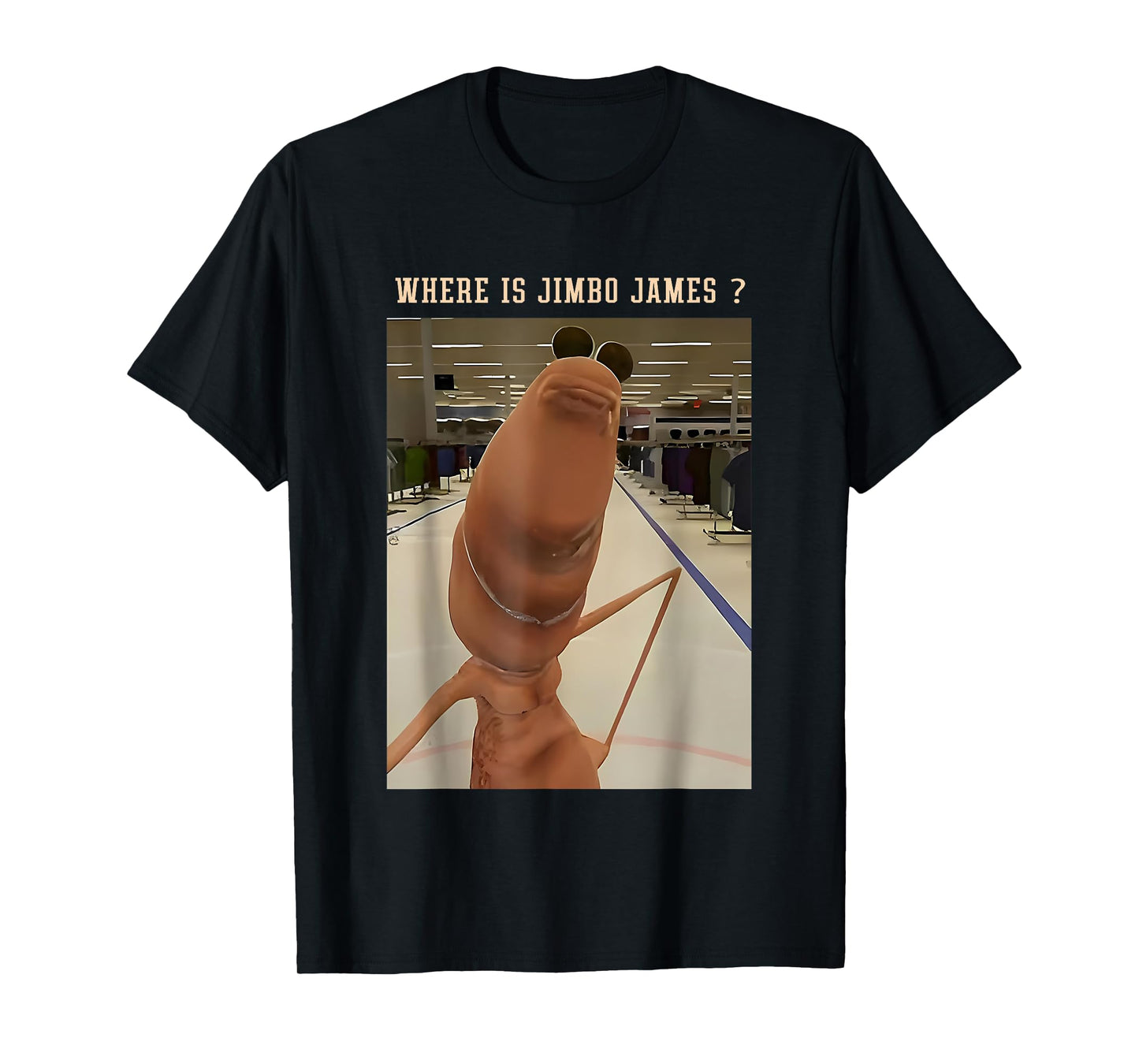 Marcus The Worm Where Is Jimbo James Meme T-Shirt