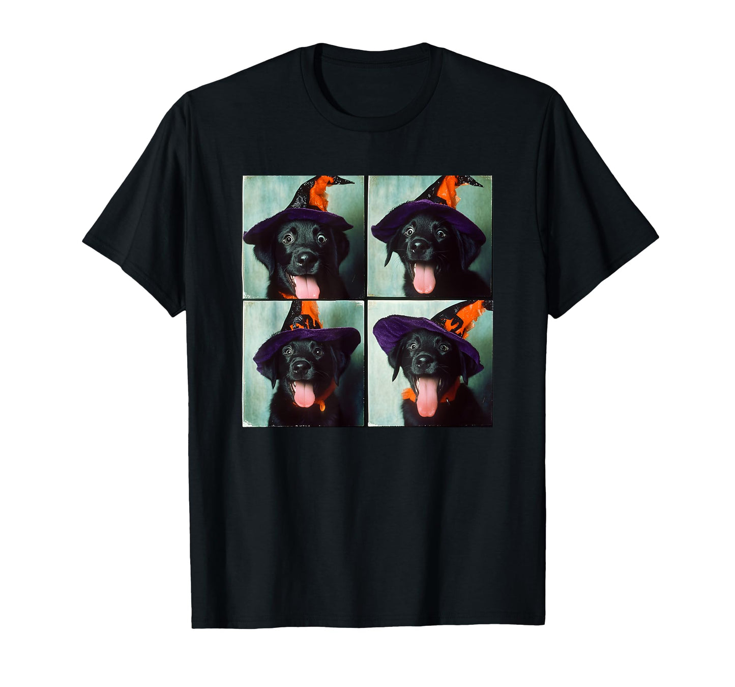 Black Lab Halloween T-Shirt